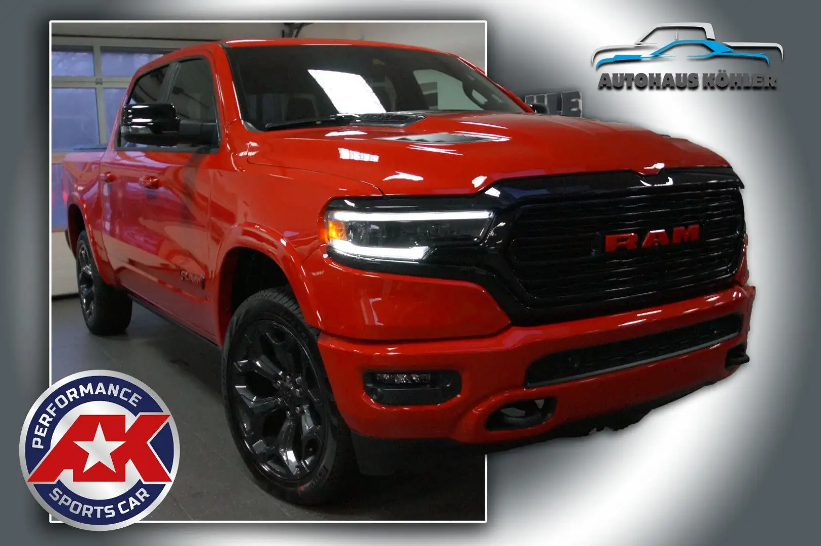 Dodge RAM Ram Limited (RAM)RED Edition, MultiTailgate,2023 Red - 1