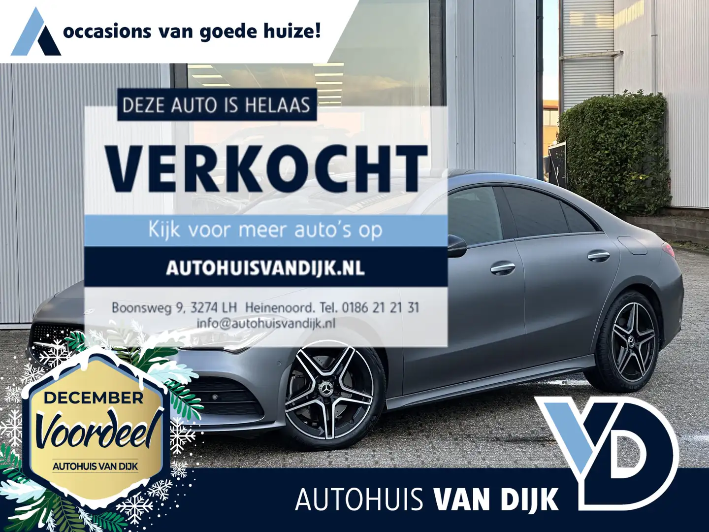 Mercedes-Benz CLA 200 Business Solution AMG | NL Auto/2e Eig./Pano-Dak/S Gris - 1