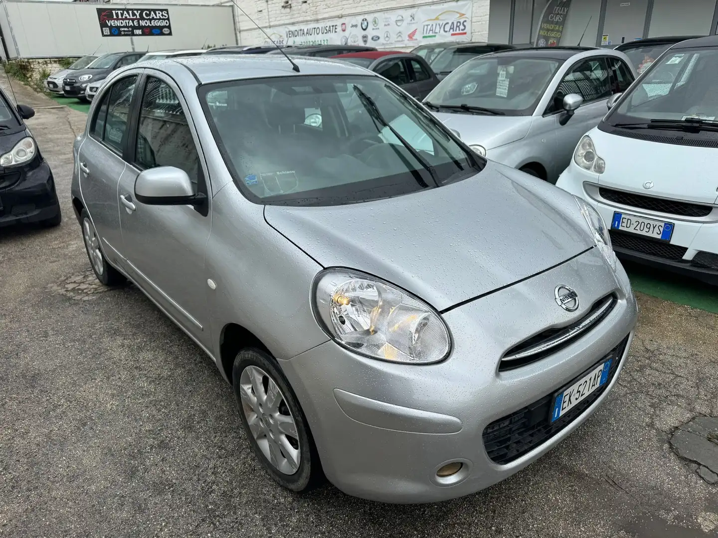 Nissan Micra 5p 1.2 Acenta AUTOMATICA Gris - 2