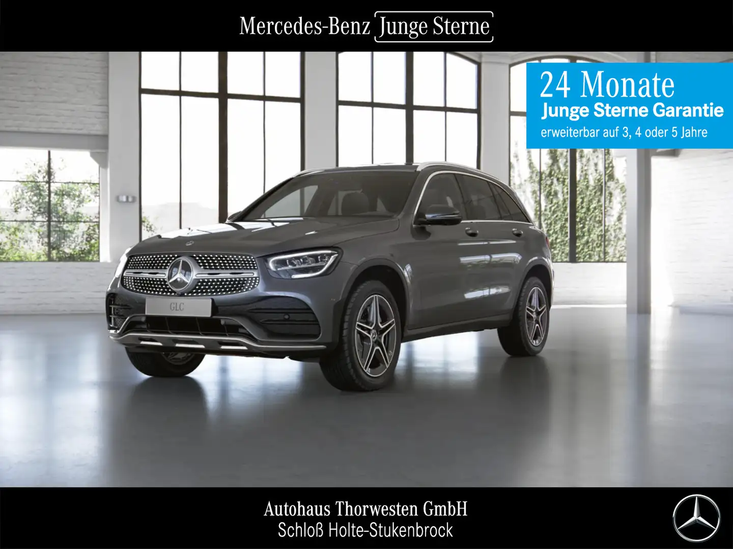 Mercedes-Benz GLC 300 GLC 300 de AMG Line 4Matic (EURO 6d) Grau - 1