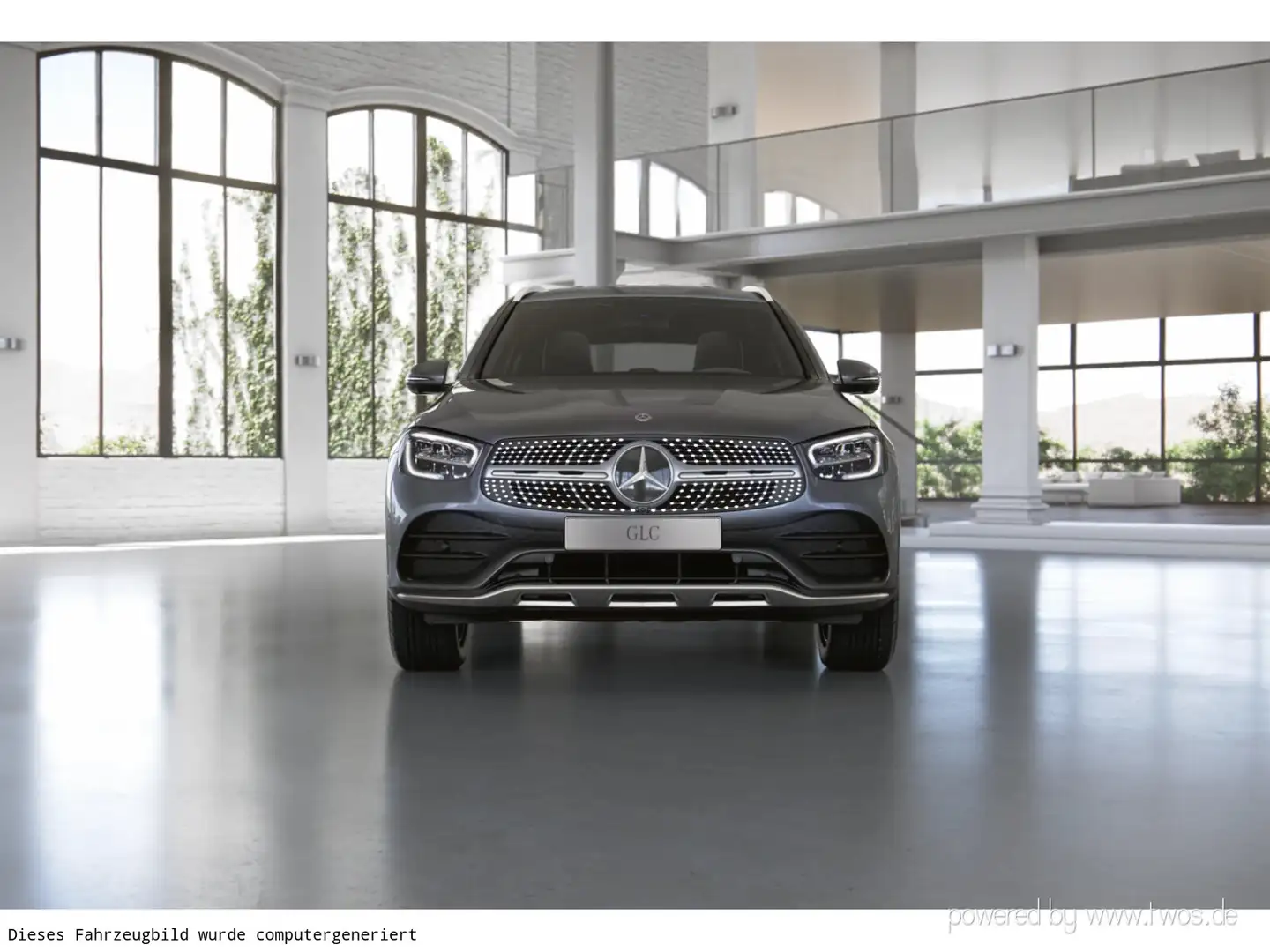 Mercedes-Benz GLC 300 GLC 300 de AMG Line 4Matic (EURO 6d) Grau - 2