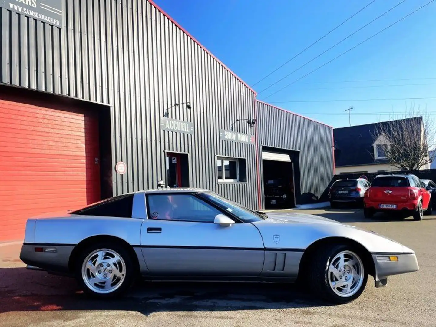 Chevrolet Corvette 1984 V8 350ci Gris - 2