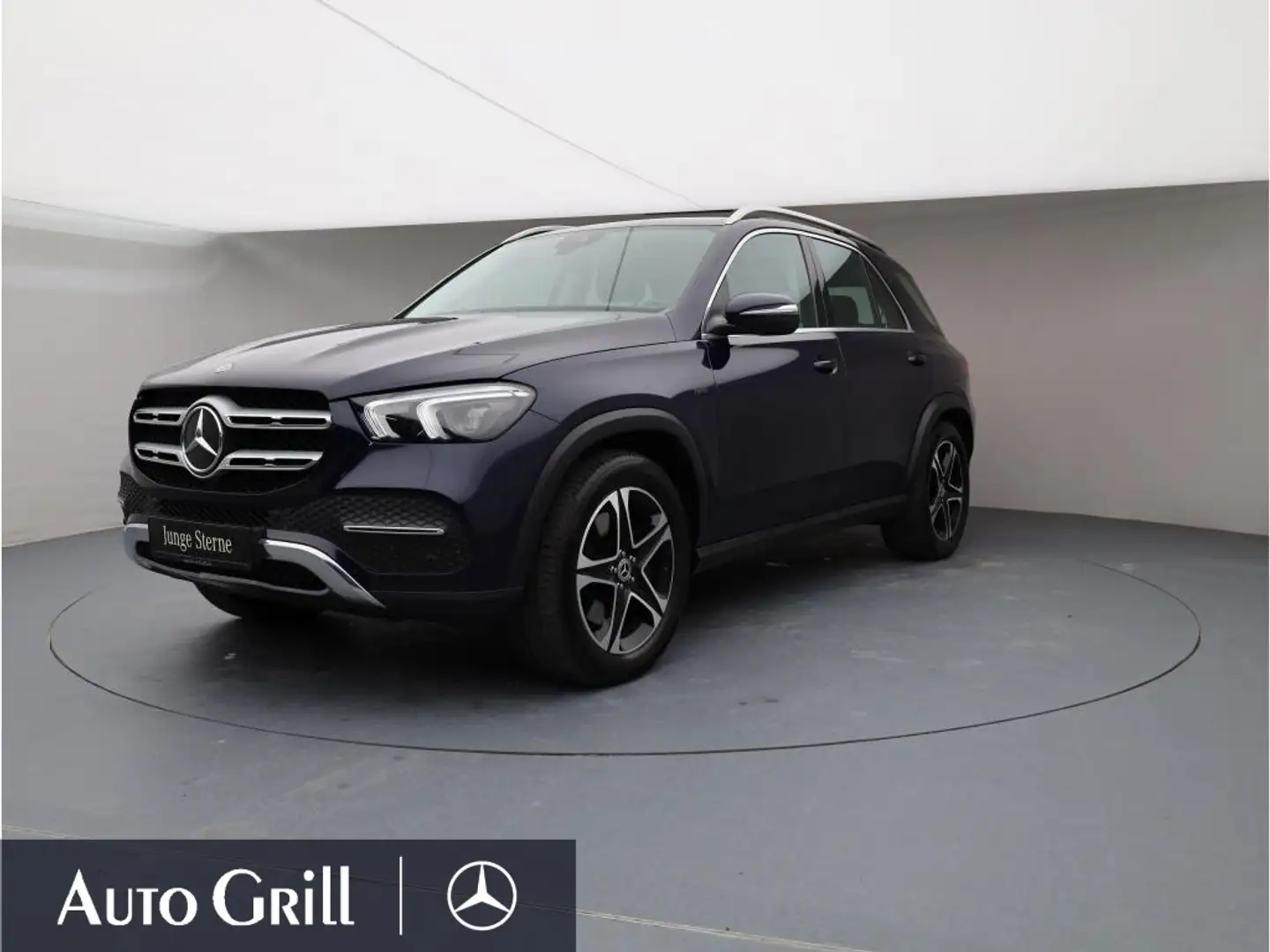 Mercedes-Benz GLE 350 de 4M Pano AHK LED Mbux EasyPack Wide Blau - 1