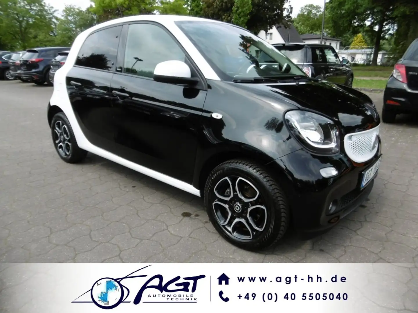 smart forFour Passion Allwetter Sitzheizung B T PDC Zwart - 1