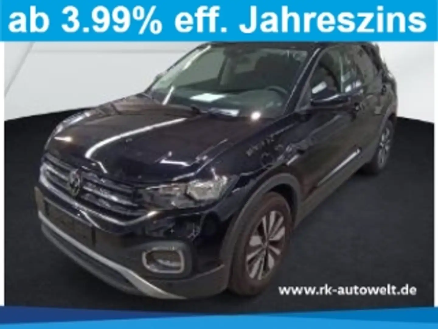 Volkswagen T-Cross Move 1.0 TSI Navi Apple CarPlay Android Auto 2-Zo Zwart - 1
