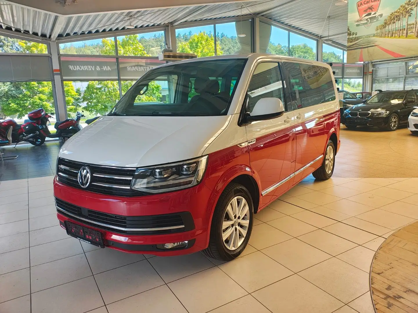 Volkswagen T6 Transporter Bus Multivan Highline 4Motion Rot - 1
