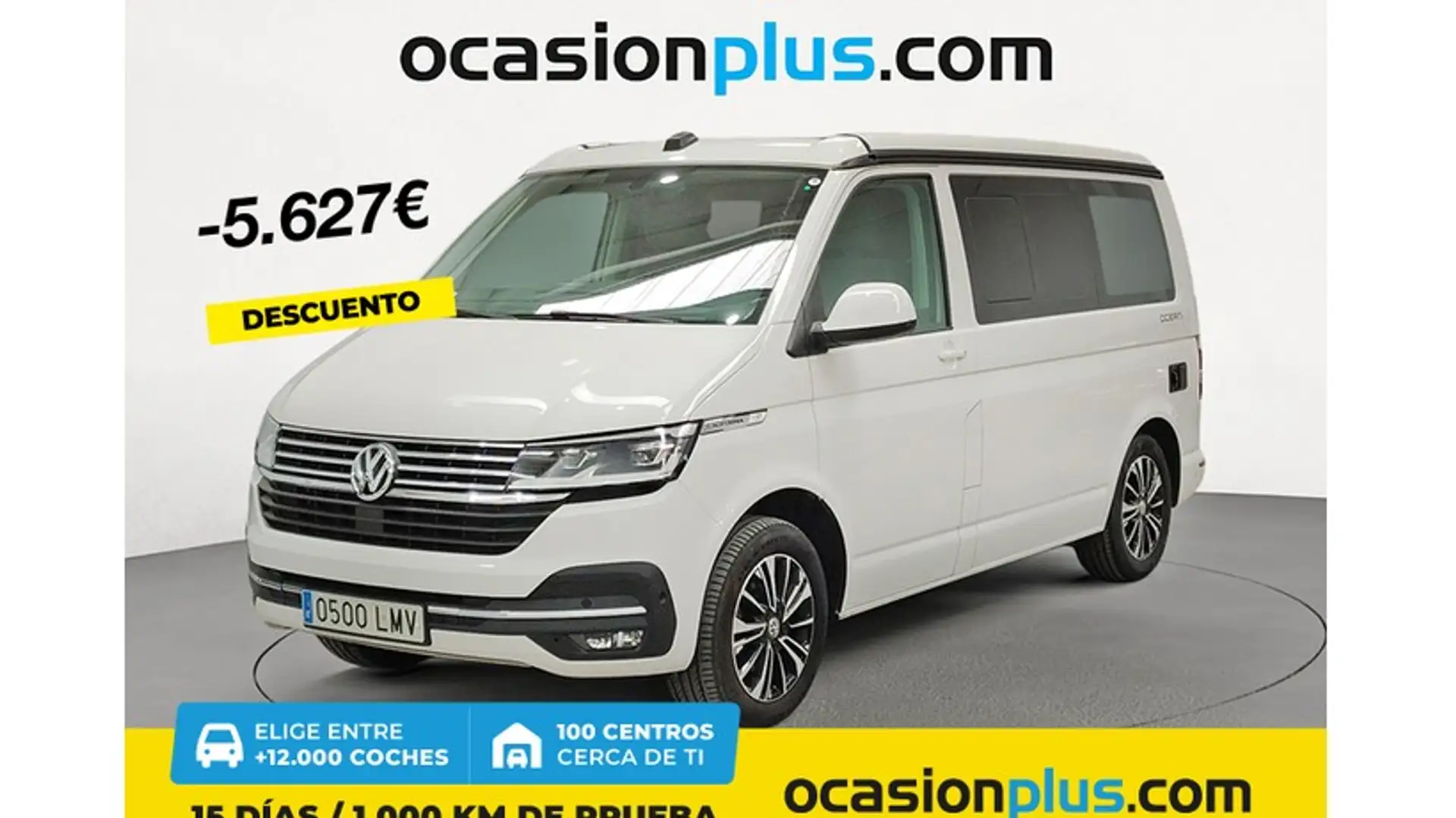Volkswagen T6 California 2.0TDI BMT Ocean DSG 110kW Blanco - 1