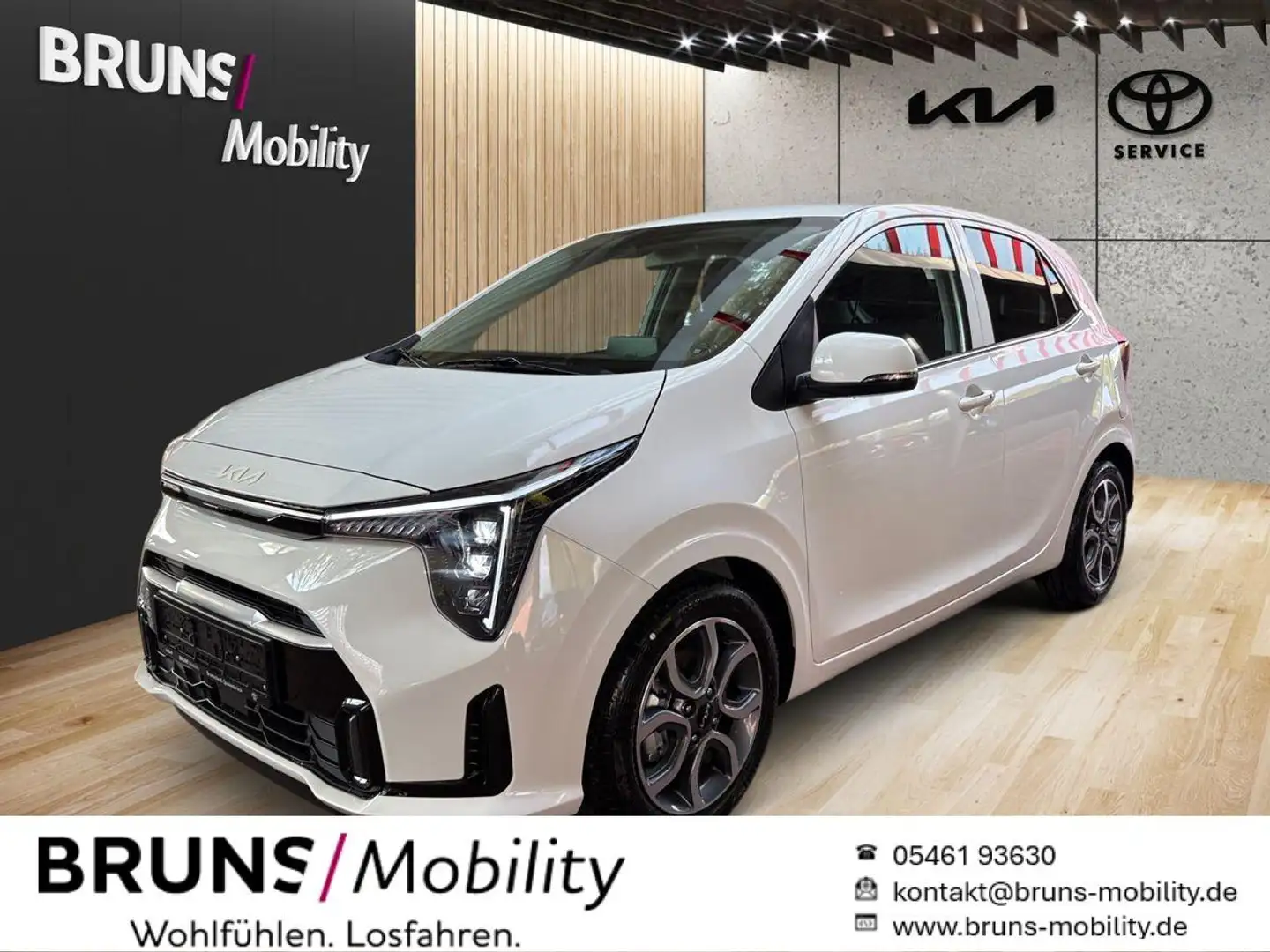 Kia Picanto 1.2 AMT Spirit Navigation, Kamera Wit - 1