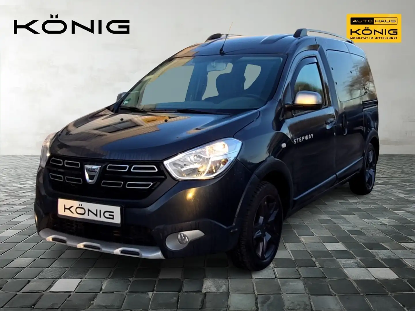 Dacia Dokker Stepway Celebration TCe115 Klima PDC NAVI Grau - 1