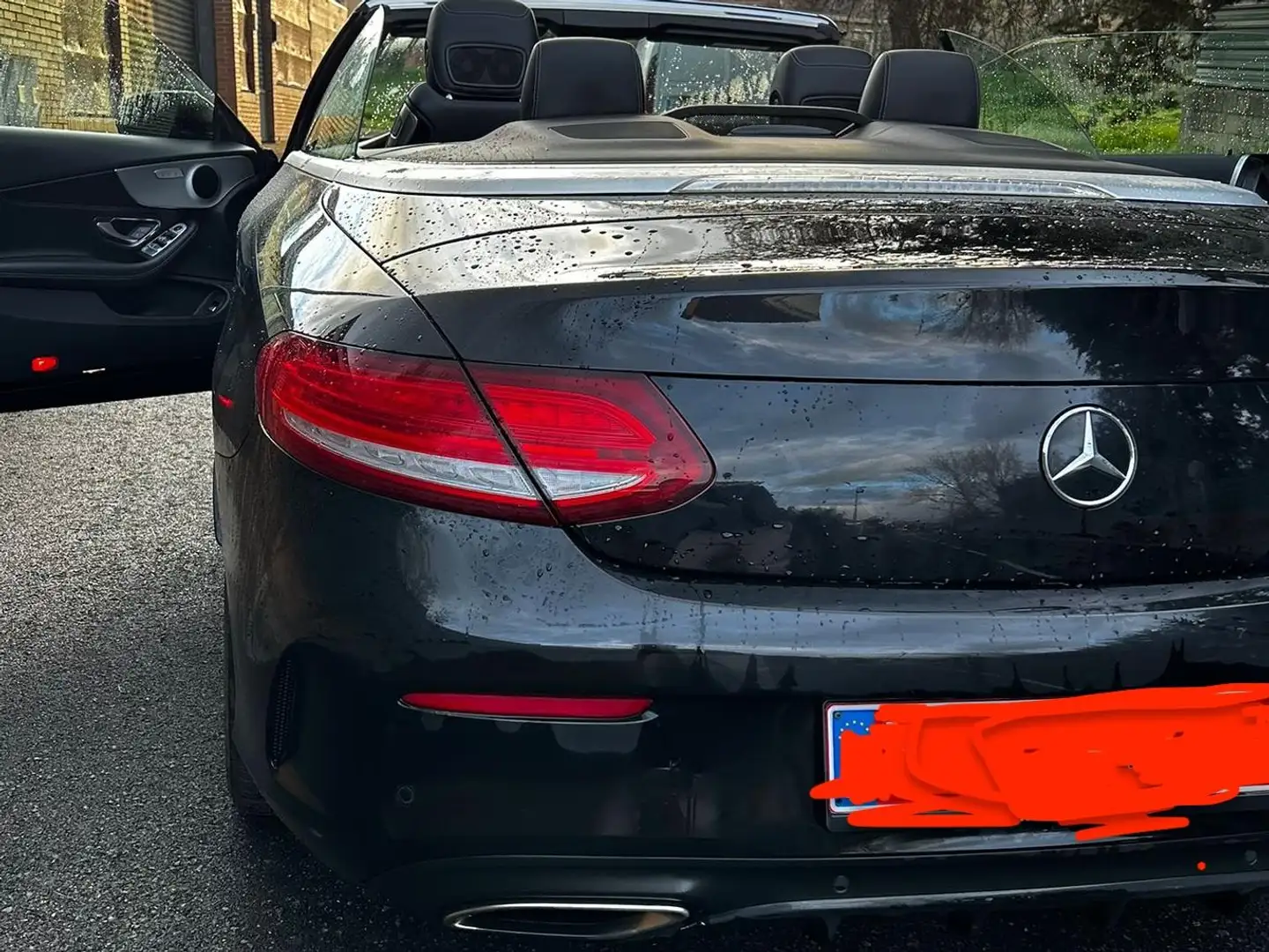 Mercedes-Benz 180 Mercedes C180 Cabriolet AMG 2017 – Manual – 190cv Negro - 2