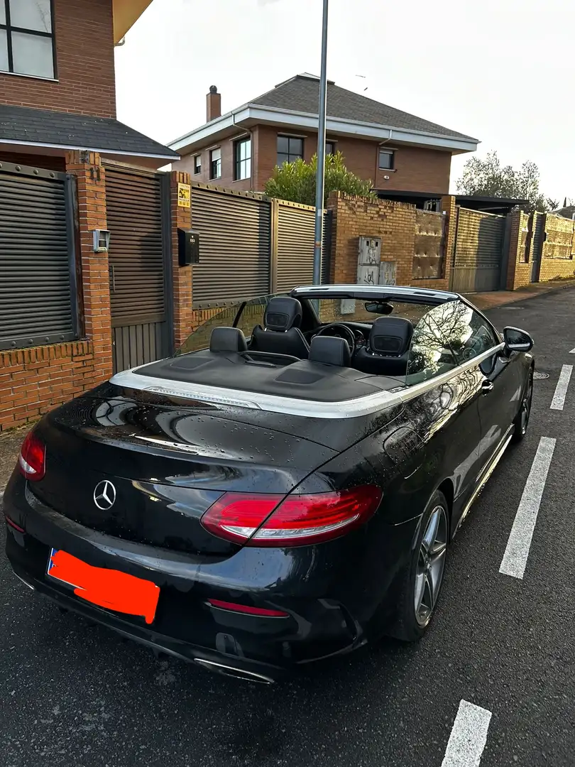 Mercedes-Benz 180 Mercedes C180 Cabriolet AMG 2017 – Manual – 190cv Negro - 1