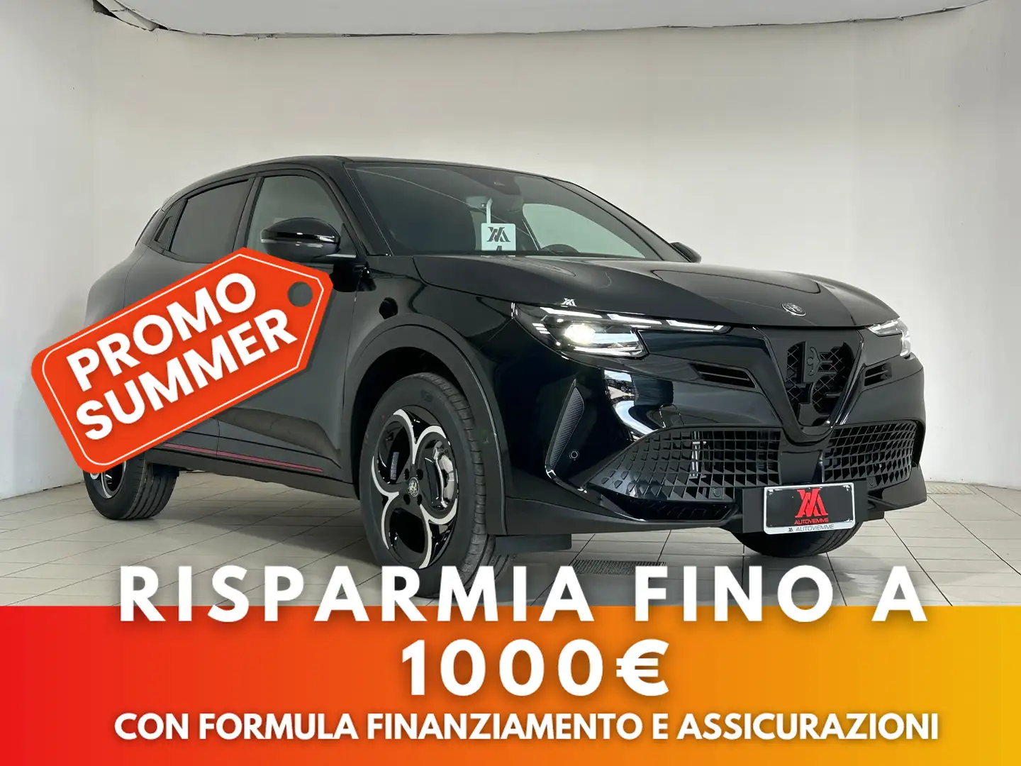 Alfa Romeo Junior 1.2 ibrida Speciale 145cv + pack techno Nero - 1