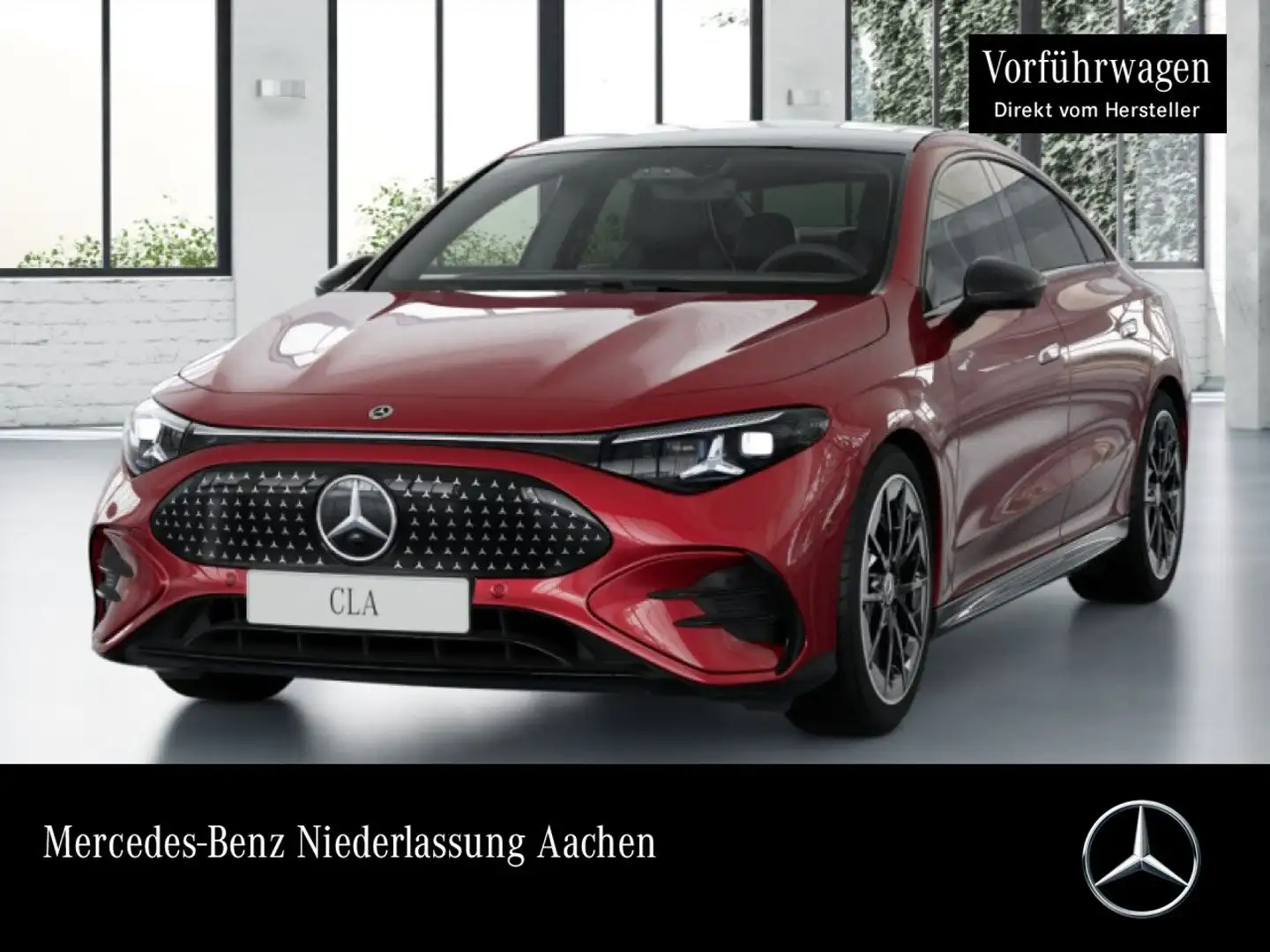Mercedes-Benz CLA 250 Cp. AMG Pano Multibeam Distr. Night Kamera Rot - 1