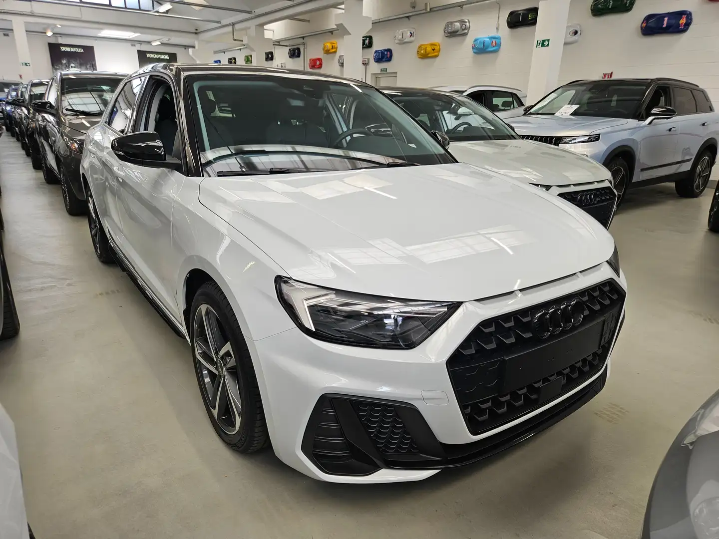 Audi A1 A1 Sportback 30 S Line Black Edition 116cv Blanco - 1