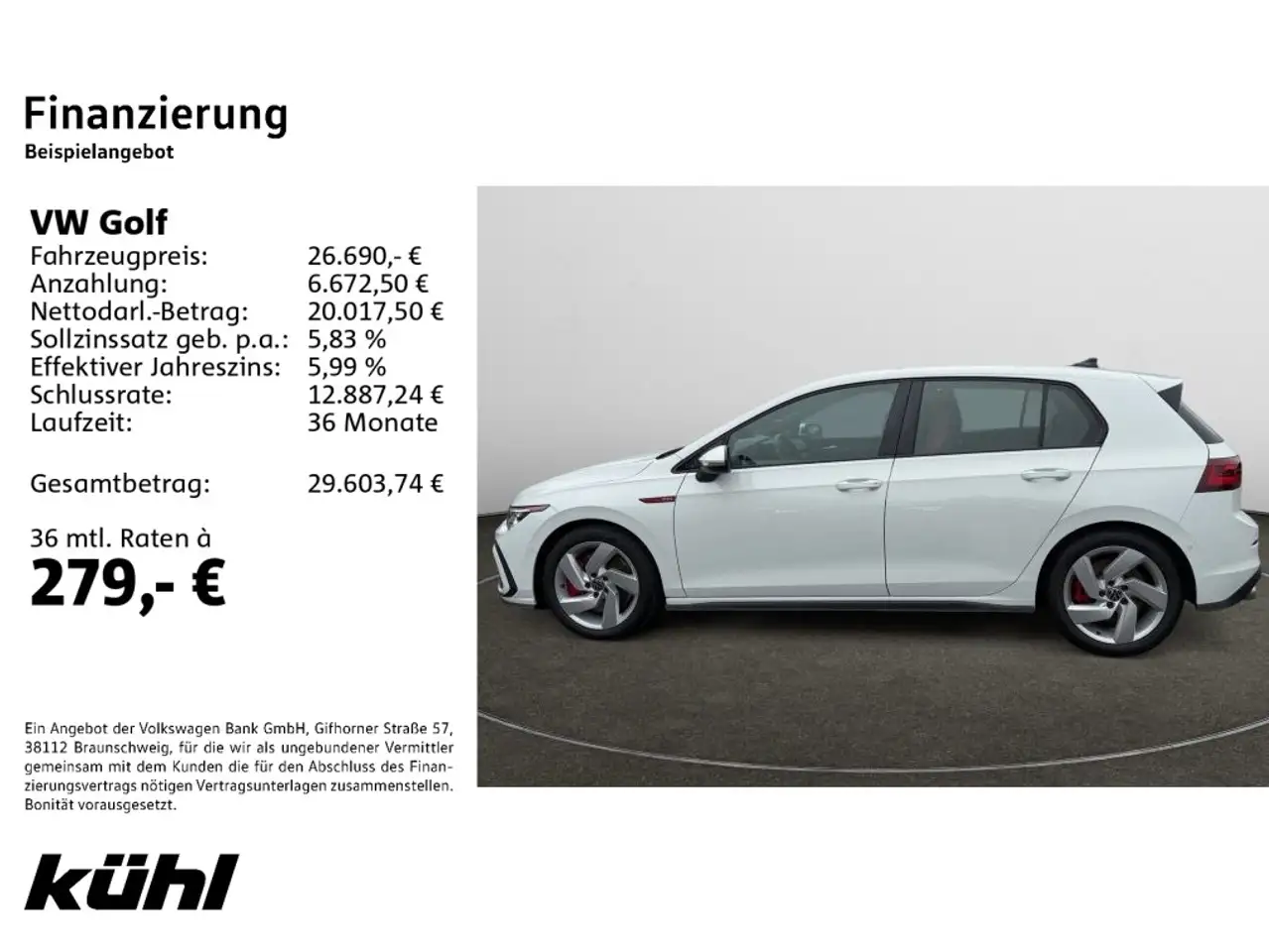 Volkswagen Golf VIII 2.0 TSI DSG GTI Navi,Martix,, миниатюра 2