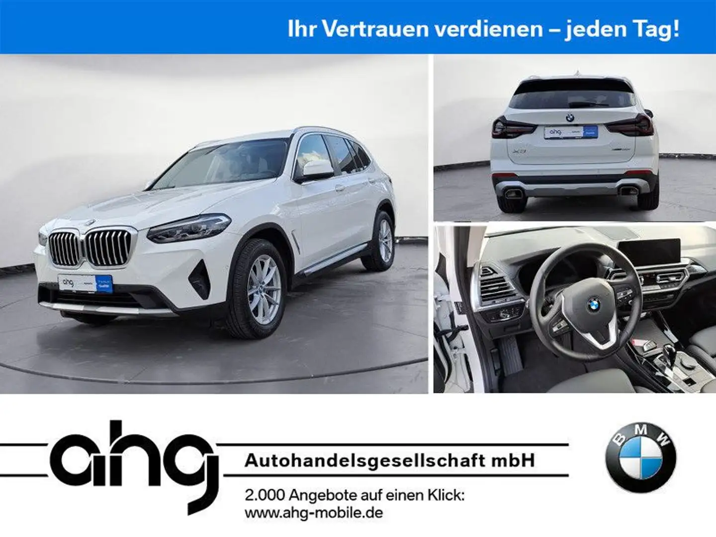 BMW X3 xDrive20i | Aut. | ISOFIX | GARANTIE Blanc - 1
