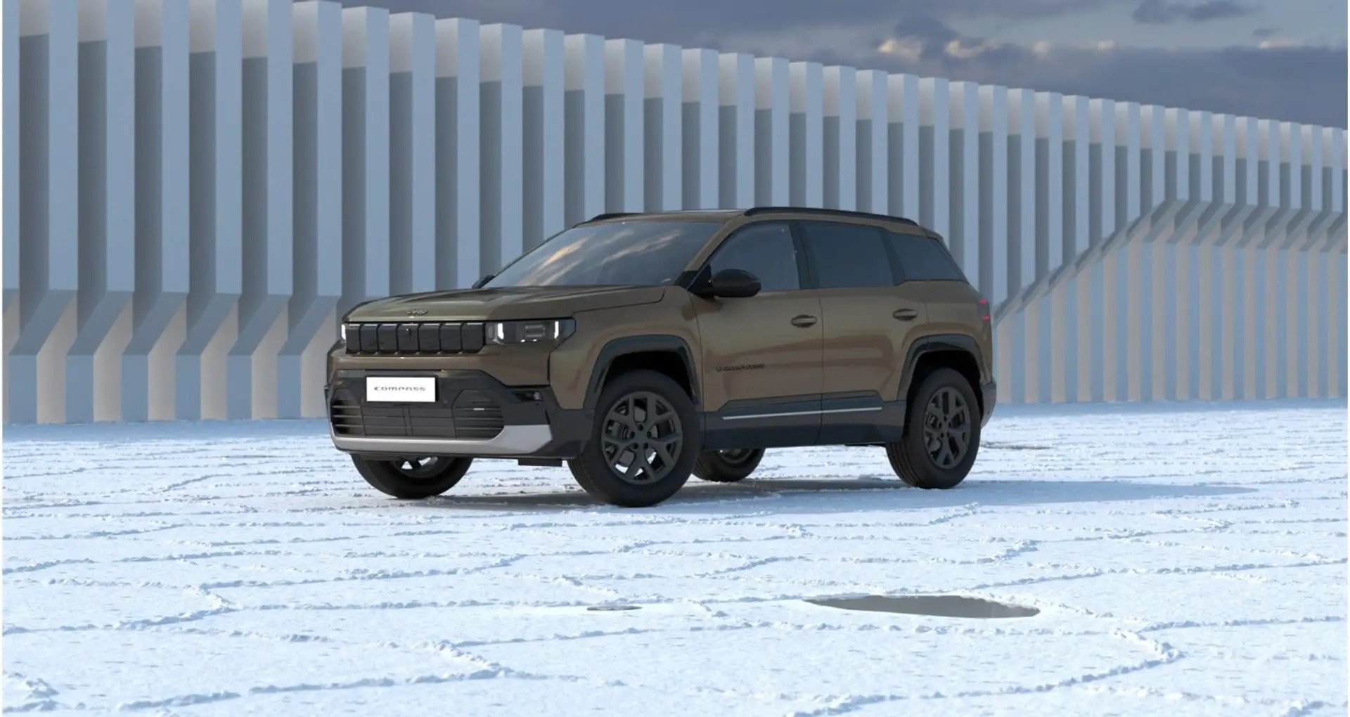 Jeep Compass e-Hybrid DCT6 First Edition Grün - 1