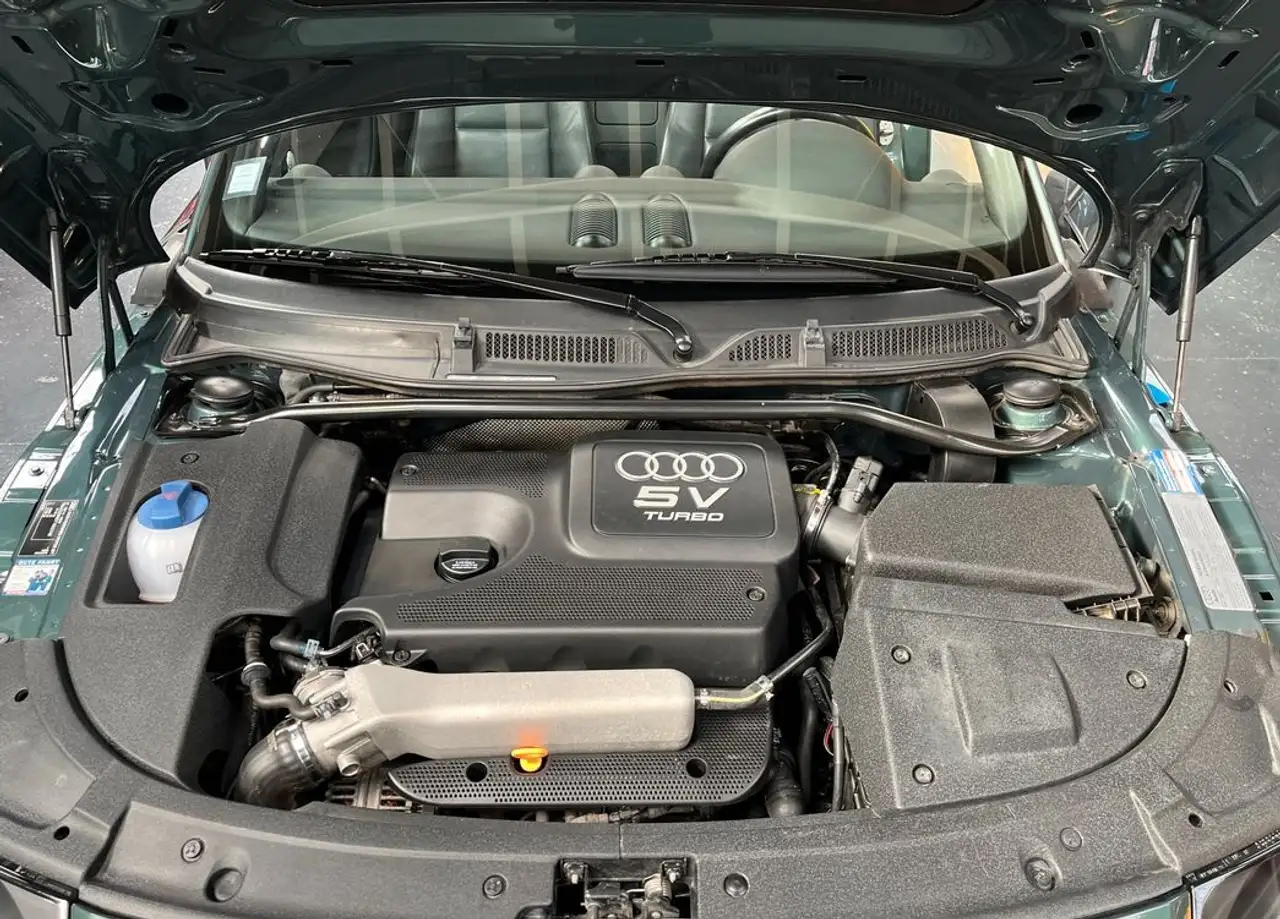Audi TT Roadster 1.8T 180 ch Première main 74 250 kms Vert Steppe, Capote électrique, Audio Bose Distribution neuve Carnet et his, foto 10