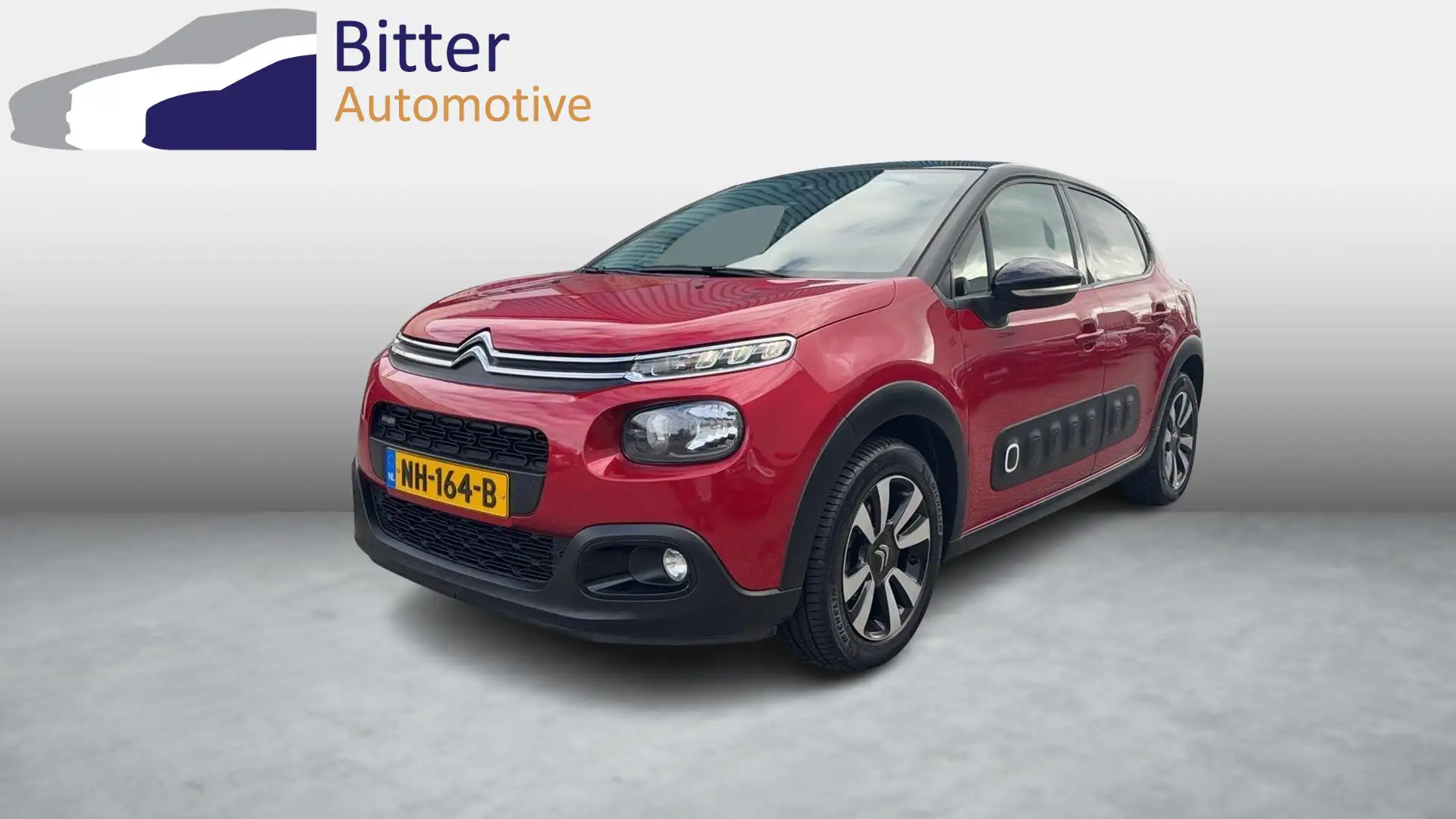Citroen C3 1.2 PureTech S&S Shine Volledig Citroen Dealer Ond Rouge - 1