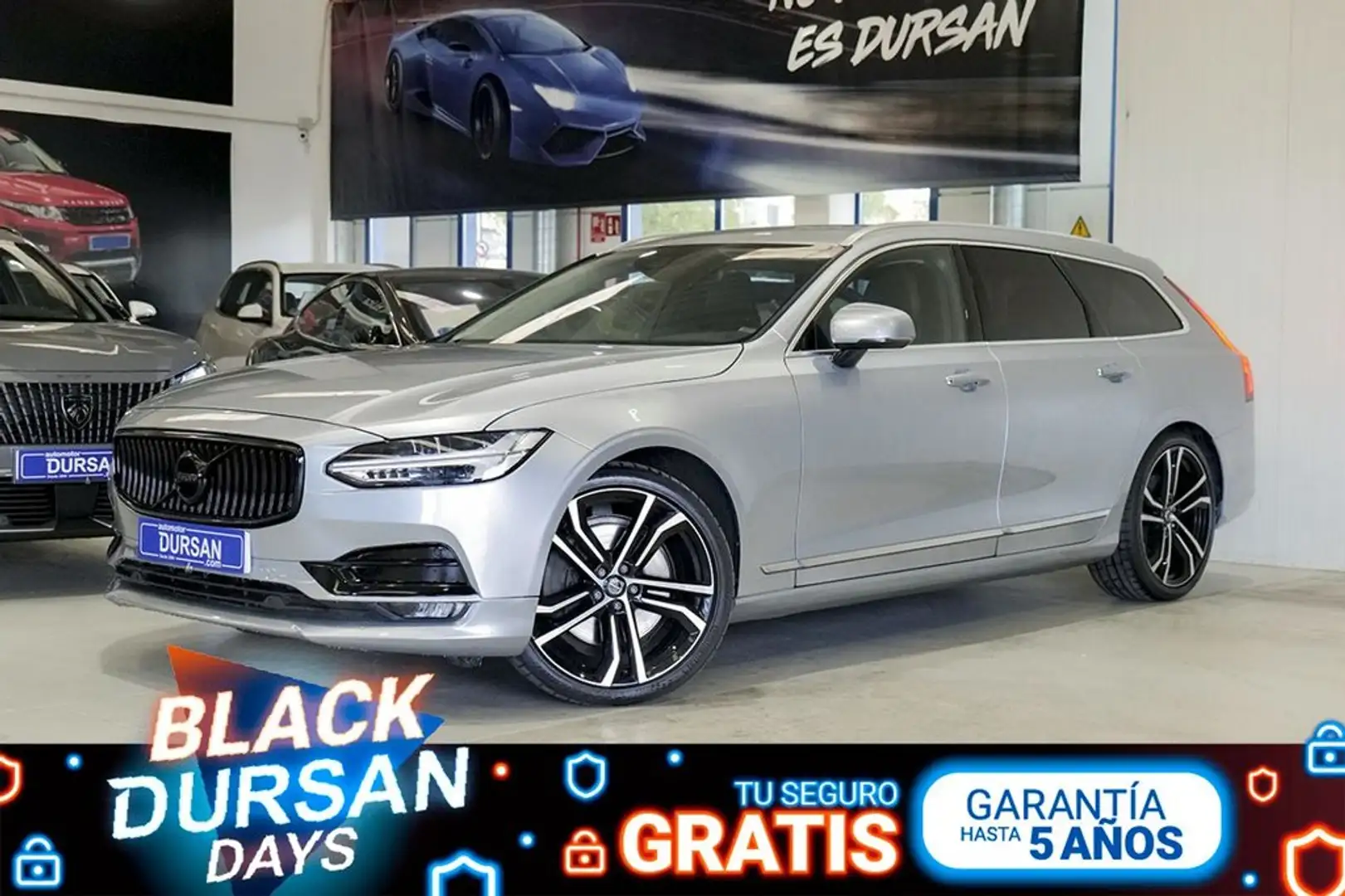 Volvo V90 2.0 D5 AWD Inscription Auto Gris - 1