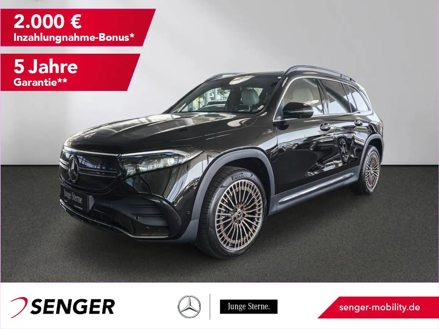 Mercedes-Benz EQB 250 + AMG 360°-Kamera Ambiente MBUX-Navi LED Black - 1