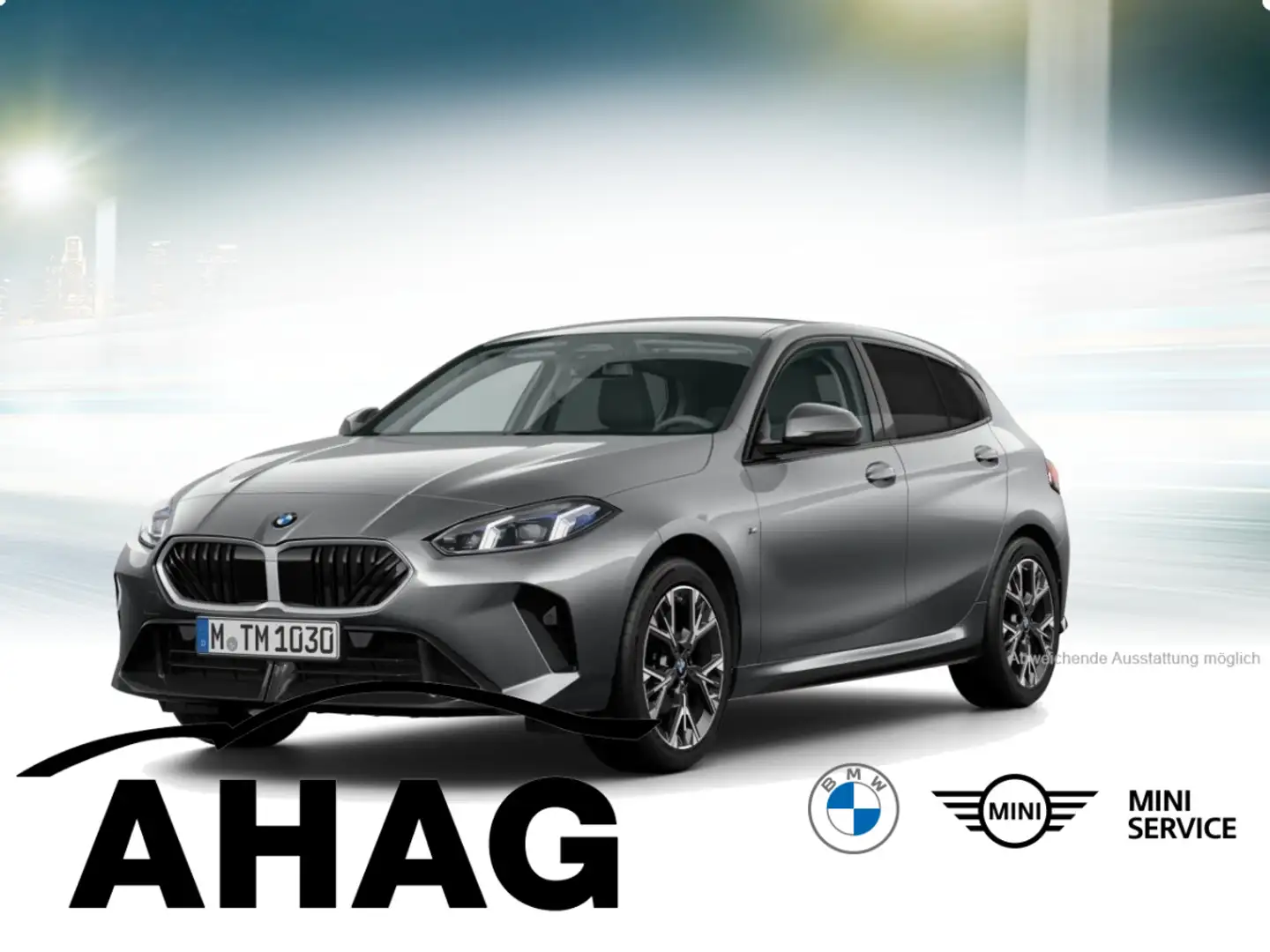 BMW 114 120 Steptronic Navi DSG LED Scheinwerfer Bluetooth Grau - 1
