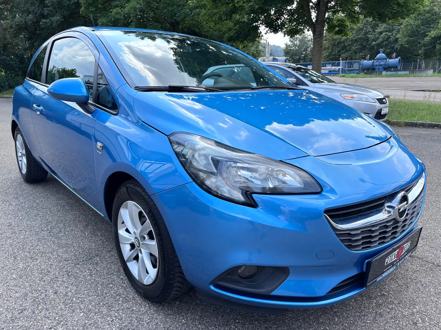 Opel Corsa E 1.4 16V Turbo Drive ecoFlex*NAVI-EURO 6* Blau - 2