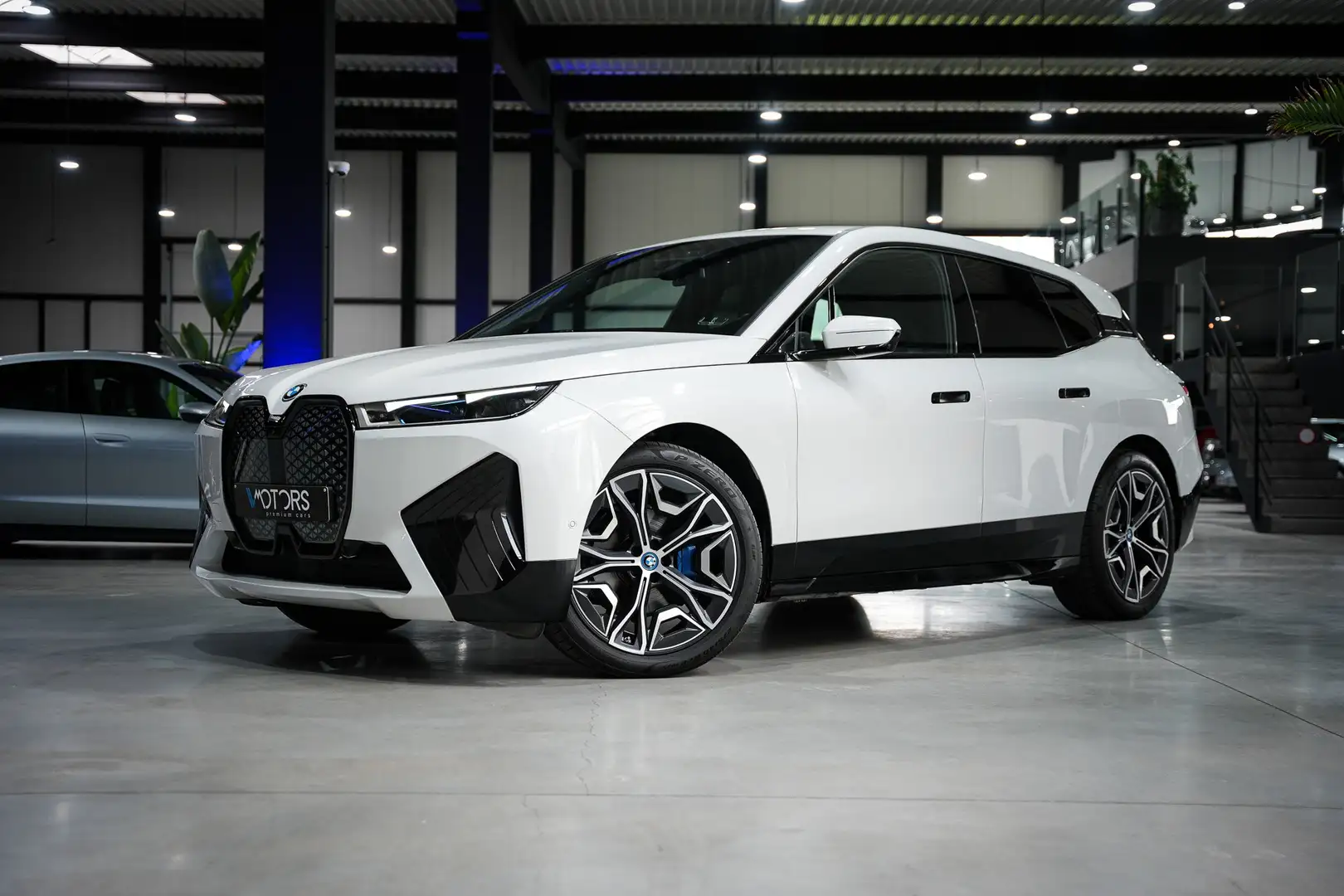 BMW iX 76.6 kWh xDrive40 - ACC - H&K - 360° camera - Alb - 1