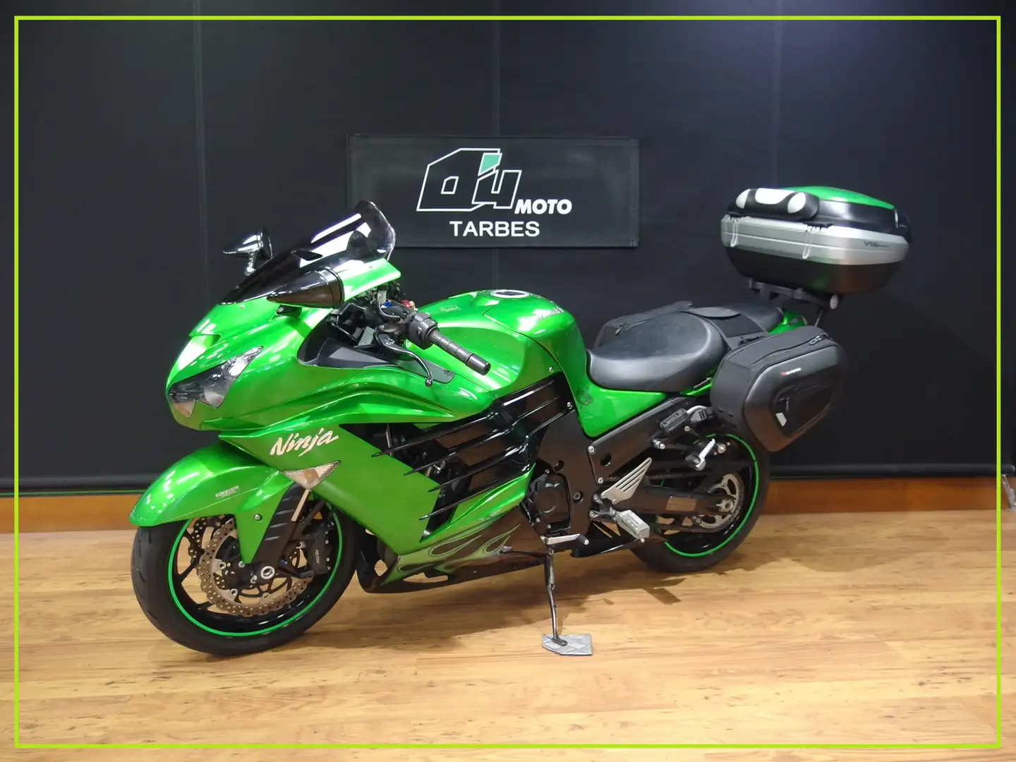 Kawasaki ZZR 1400 Verde - 2