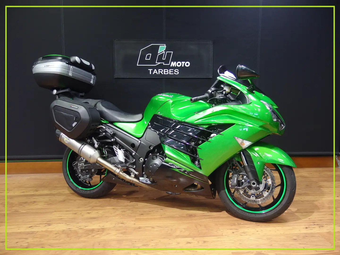 Kawasaki ZZR 1400 Verde - 1