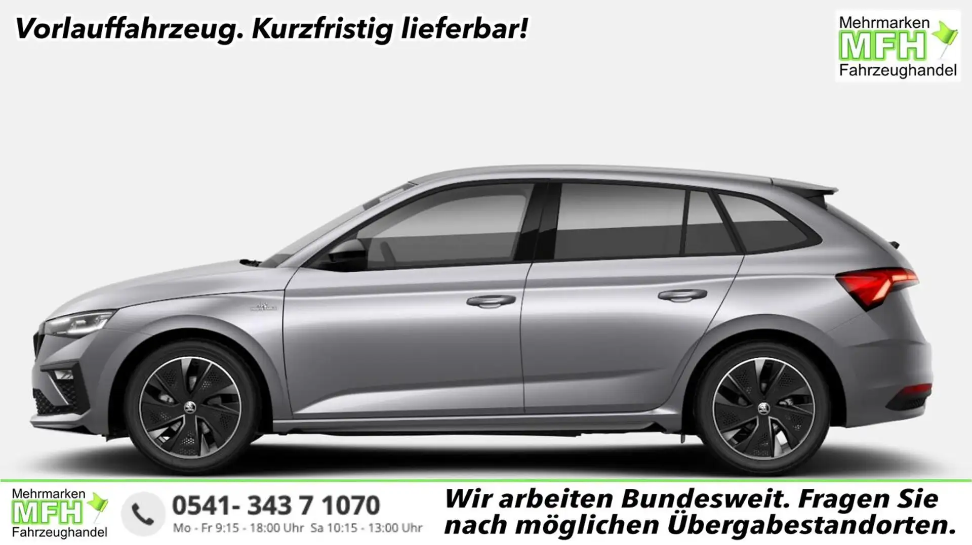 Skoda Scala Monte Carlo DSG MonteC Pano Matrix Nav Kessy SH... Silber - 1