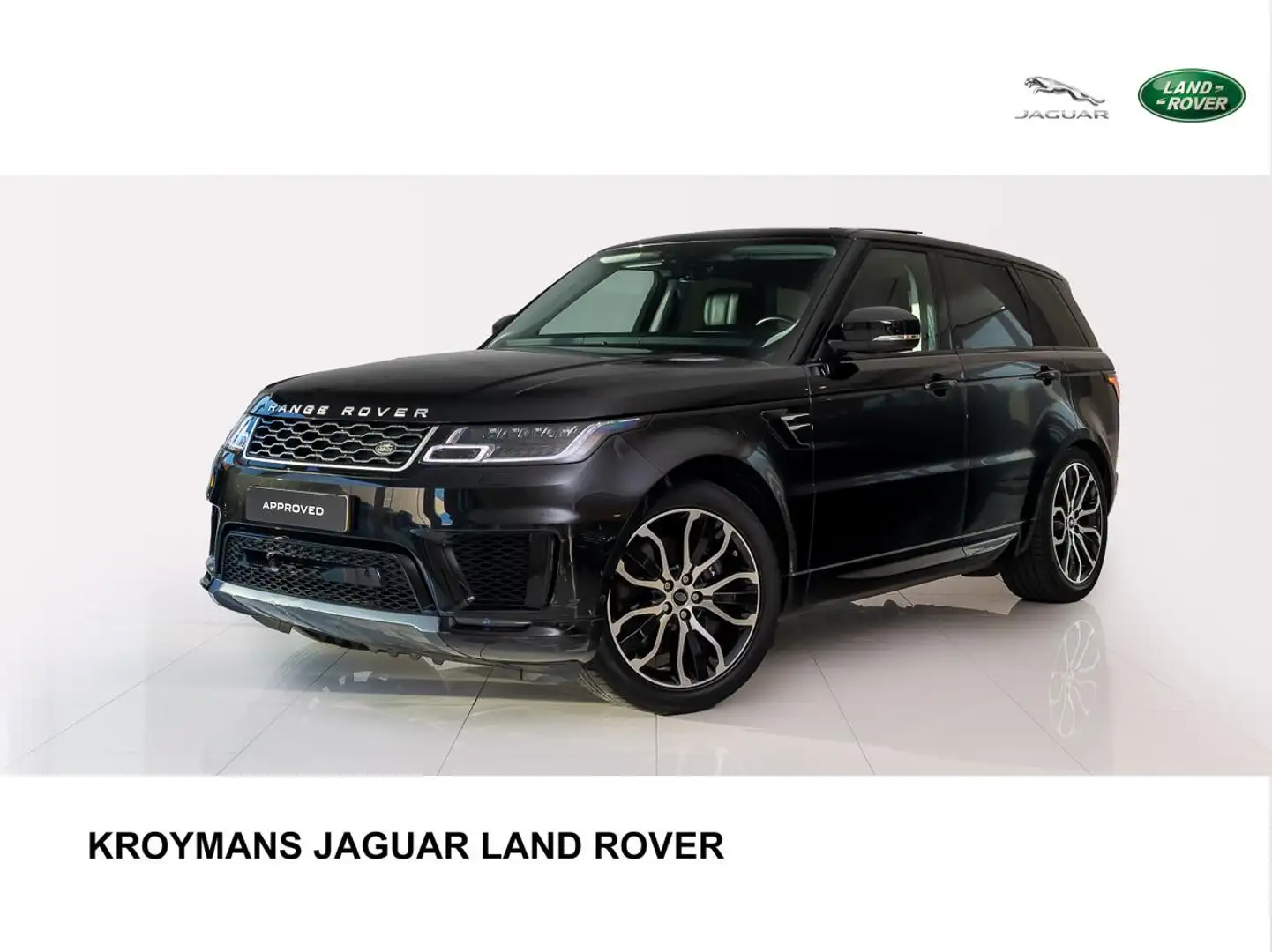 Land Rover Range Rover Sport 2.0 P400e HSE Dynamic | Trekhaak | 12 maanden Gara Zwart - 1