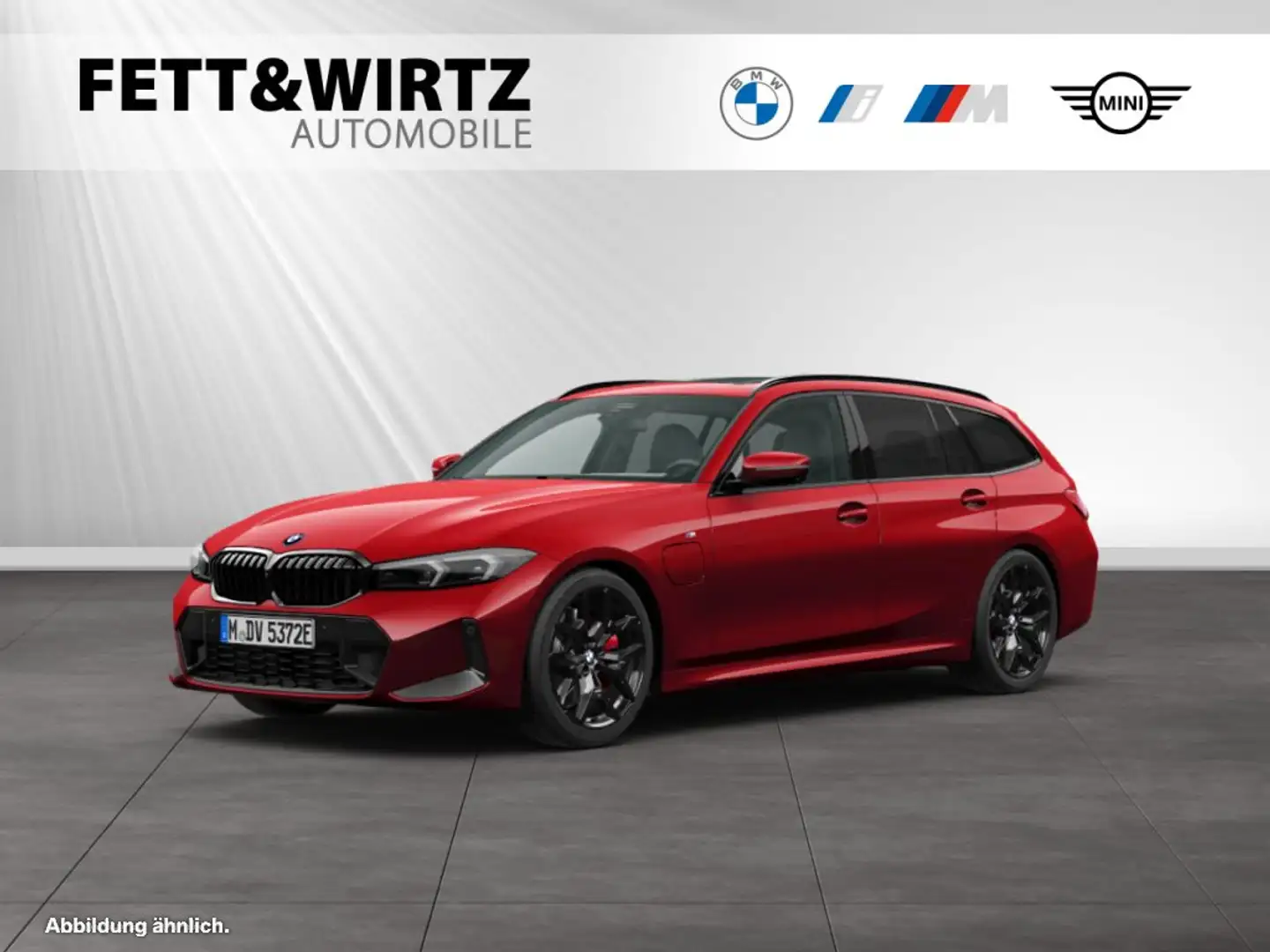 BMW 330 e xDrive Touring M Sport Pro|AHK|Pano|H/K Rot - 1