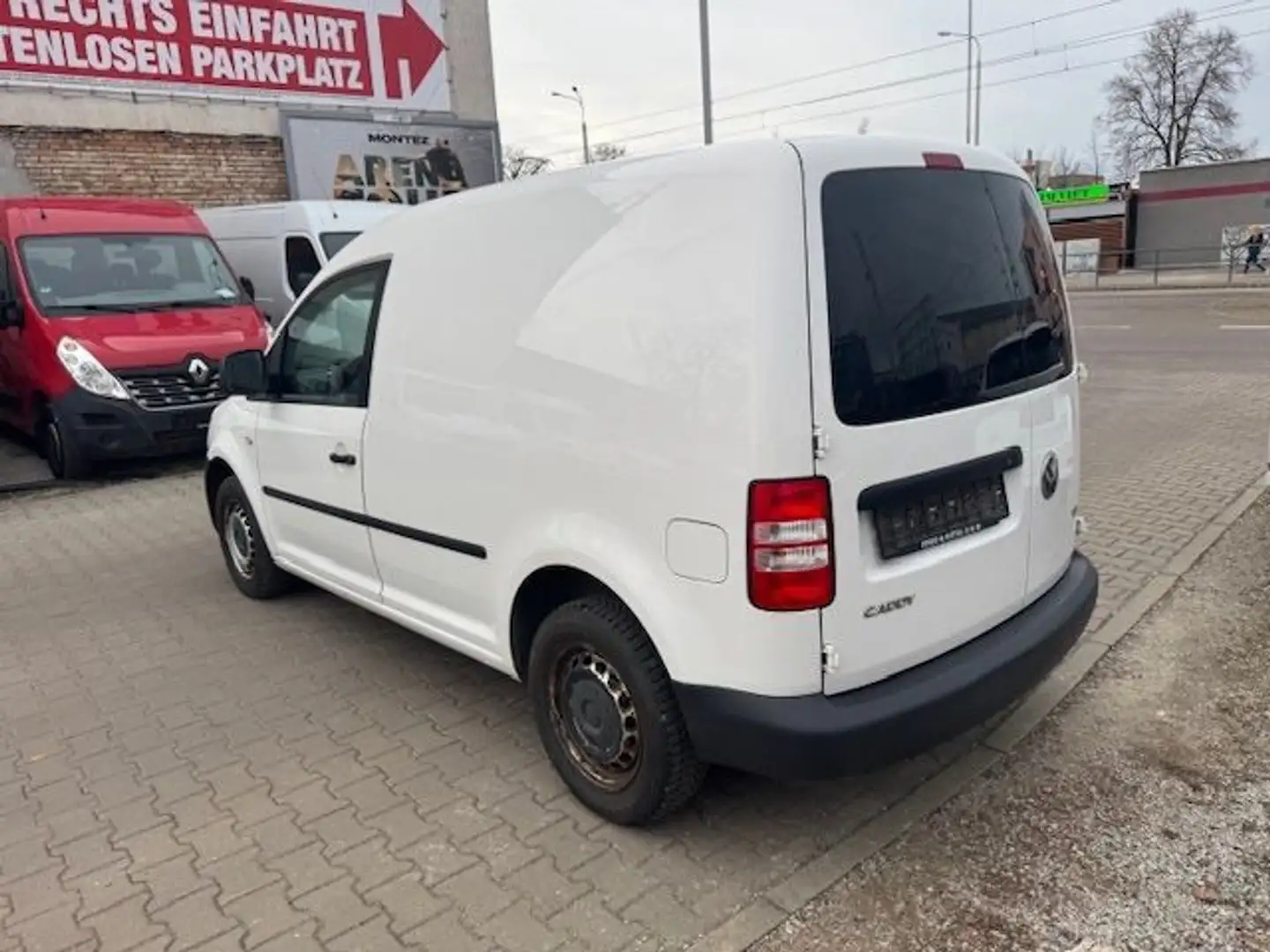 Volkswagen Caddy Kasten 1.Hand**TÜV 11 / 2026 Weiß - 2