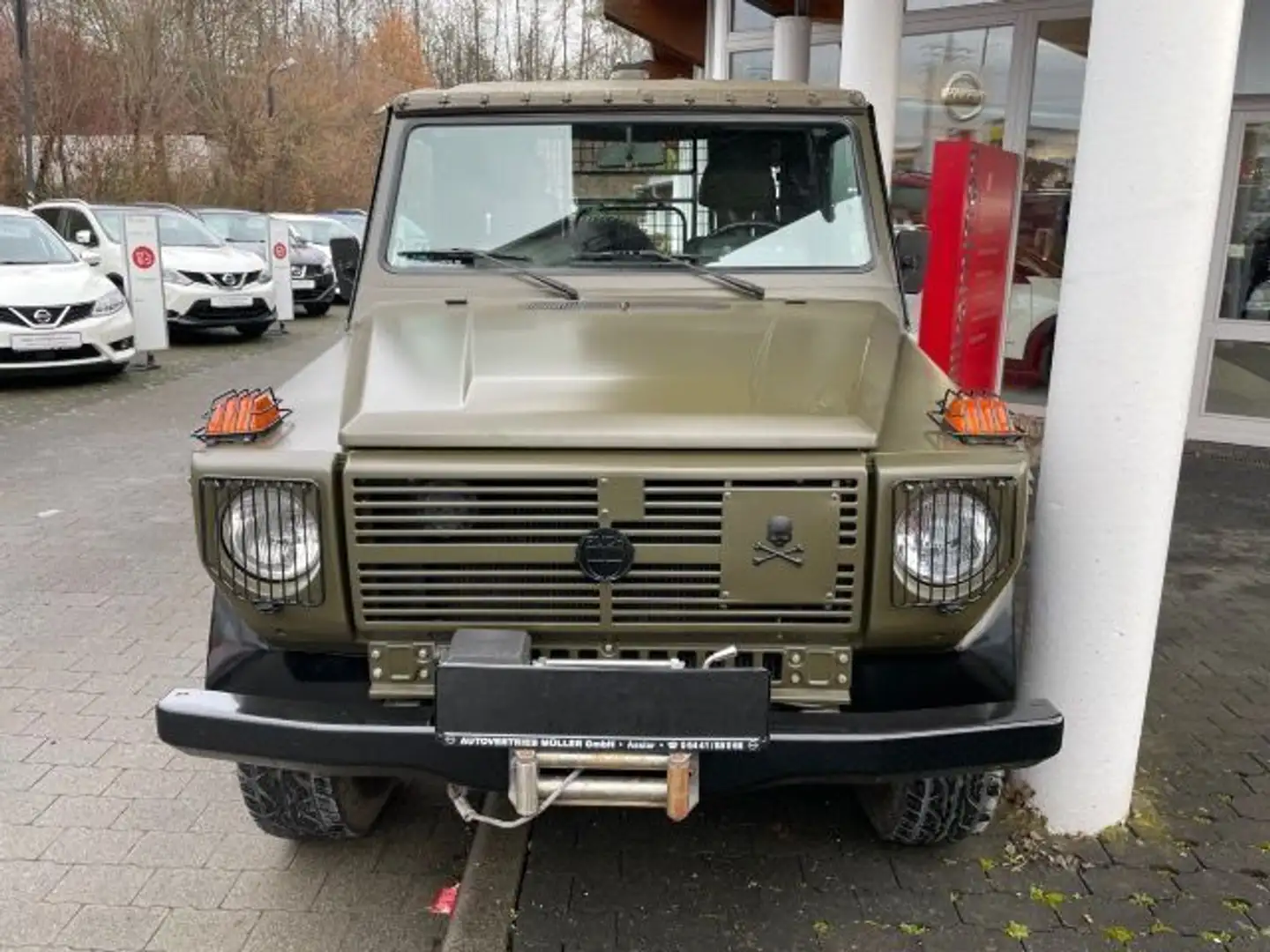 Mercedes-Benz 230 G Klasse 230 GE STEYR PUCH 4x4 Restauriert H-Zul Verde - 2