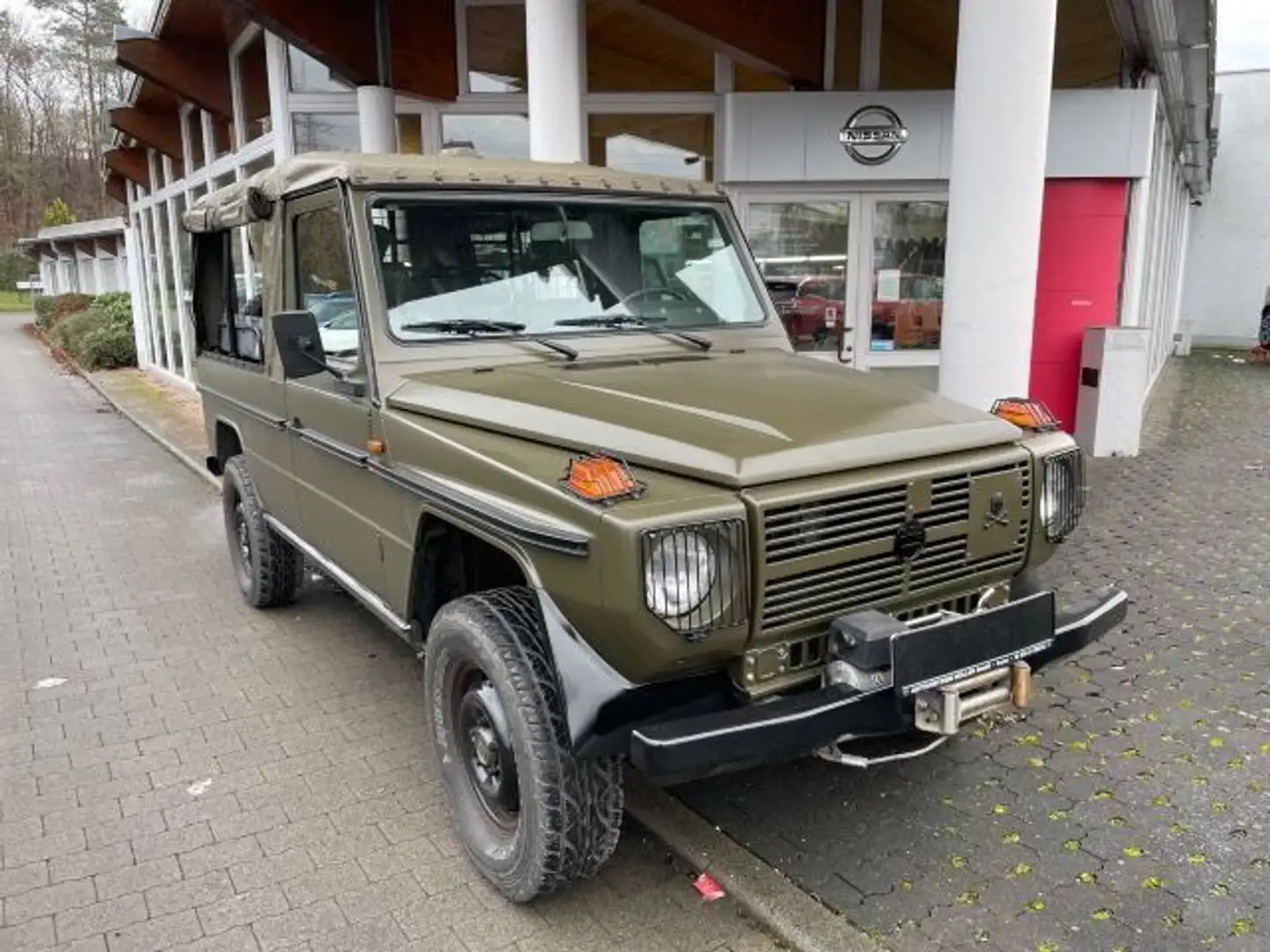 Mercedes-Benz 230 G Klasse 230 GE STEYR PUCH 4x4 Restauriert H-Zul Verde - 1