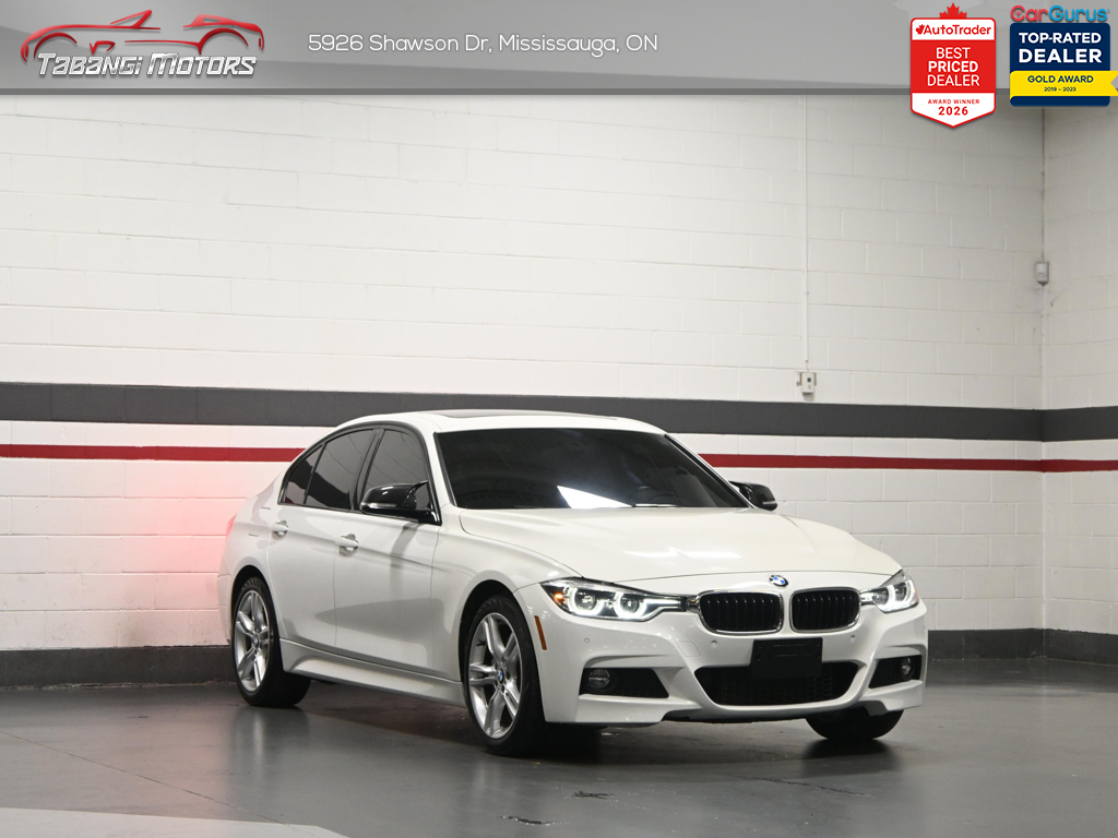 2018 BMW 3 Series 330I XDRIVE ///M Sunroof Heated Seats Carplay Nav