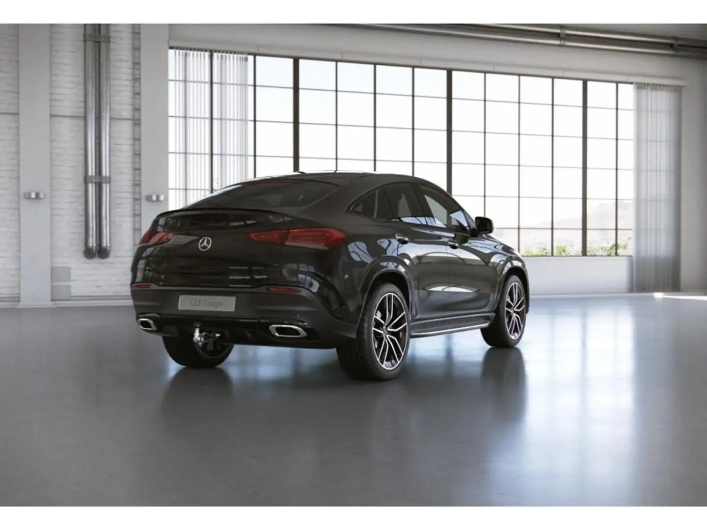 Mercedes-Benz GLE 400 d 4M Coupé AMG-Sport/Pano/Burm/Sitzklima Schwarz - 2