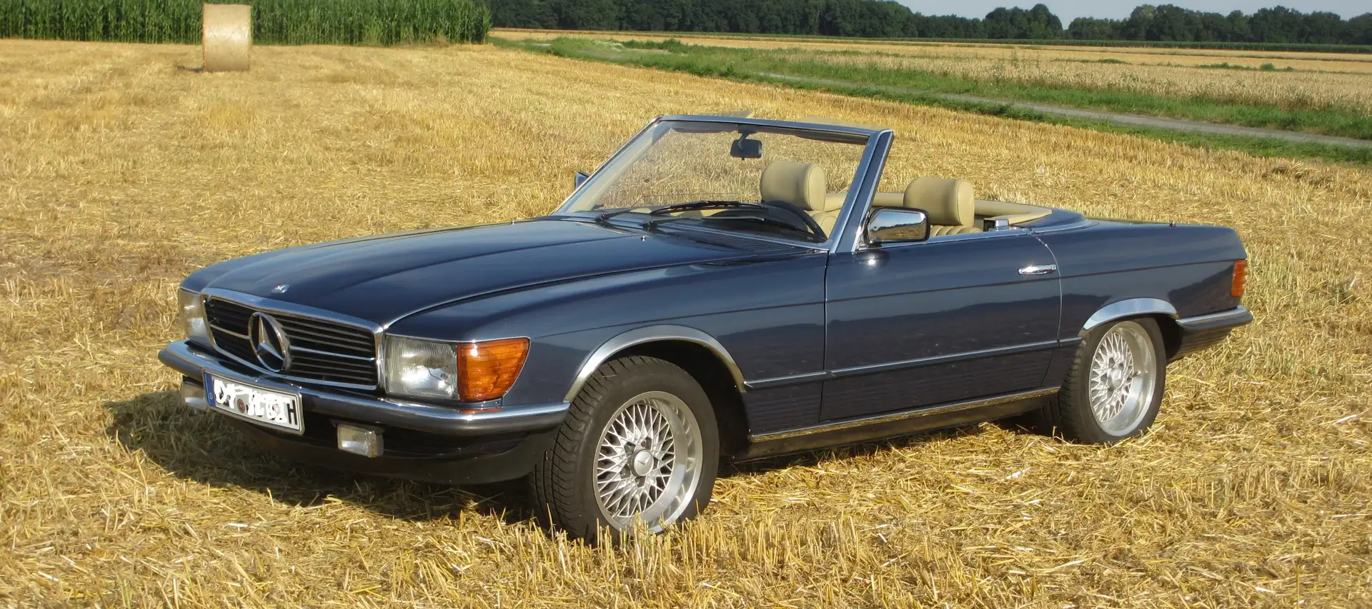 Mercedes-Benz SL 280 R107 Синій - 1