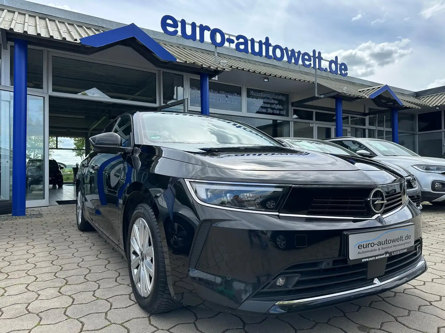 Opel Astra L Lim. *PDC+Kam360°.*Navi*LED*App*SHZ+LK+FS Zwart - 1