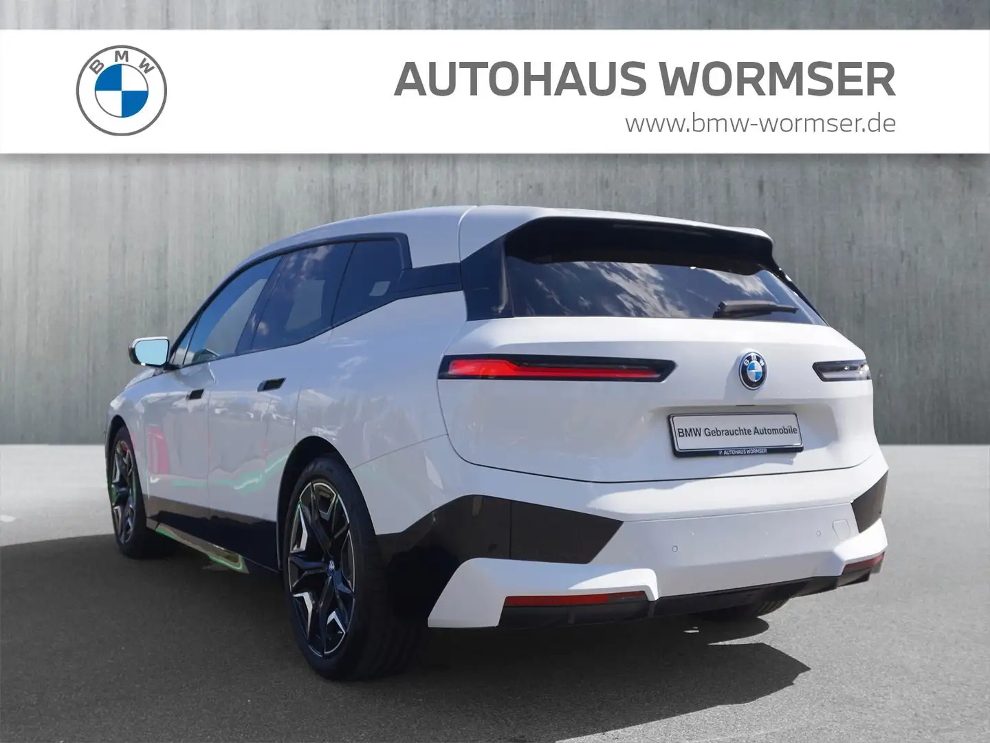 BMW iX xDrive50 Sportpaket B&W Surround DAB AHK Blanc - 2