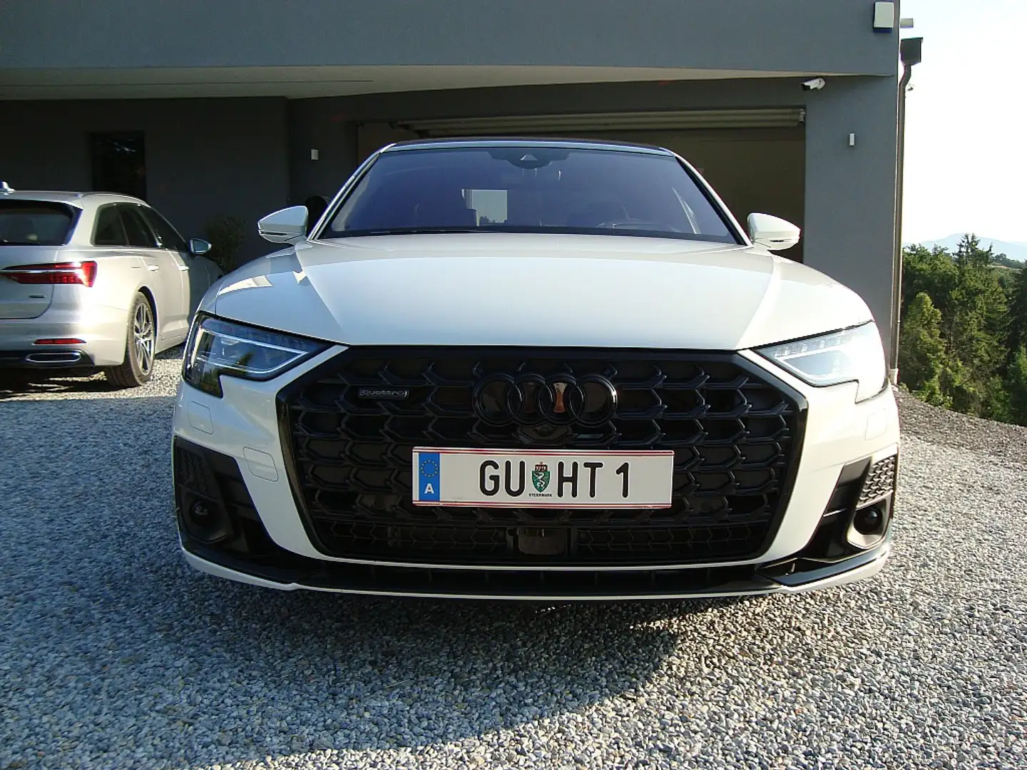 Audi A8 60 TFSI Quattro Dig Matrix Mod 26 VOLL !! Blanc - 1
