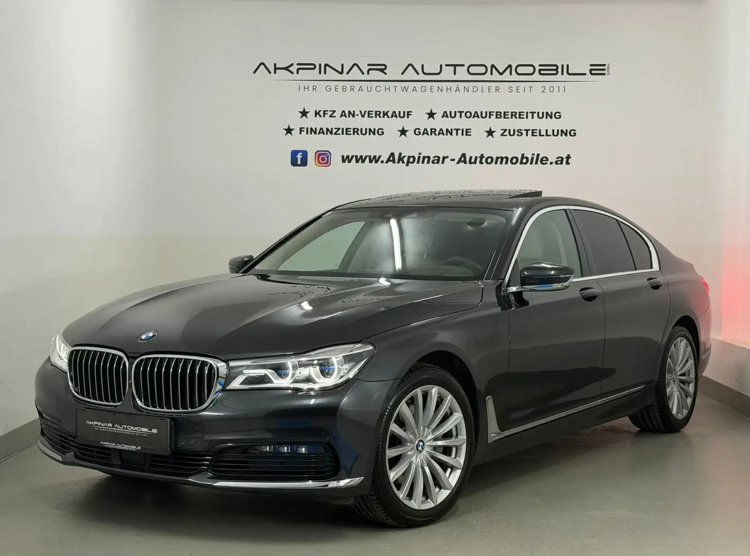 BMW 730 d xDrive Aut. MASSAGE - ACC - SCHIEBEDACH Grau - 1