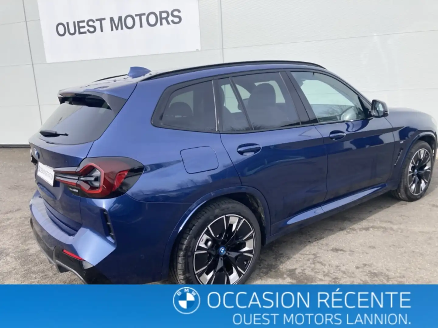BMW iX3 M sport 286ch Impressive Bleu - 2