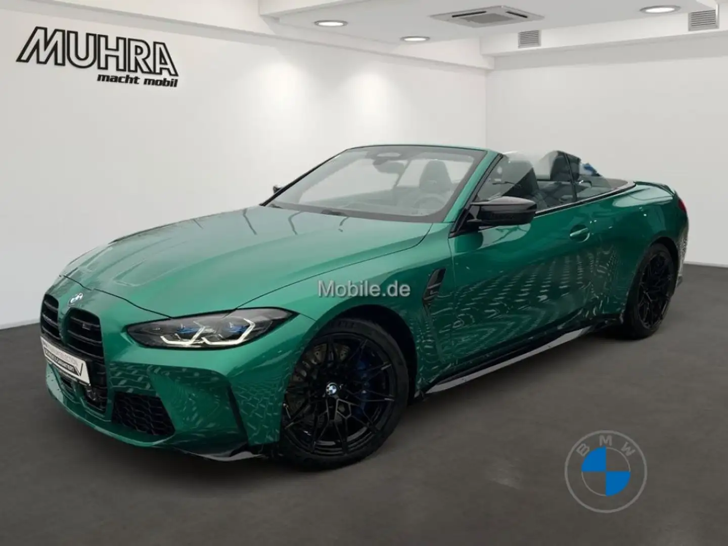 BMW M4 Competition xDrive Cabrio 19"/20" DA Prof H/K Green - 1