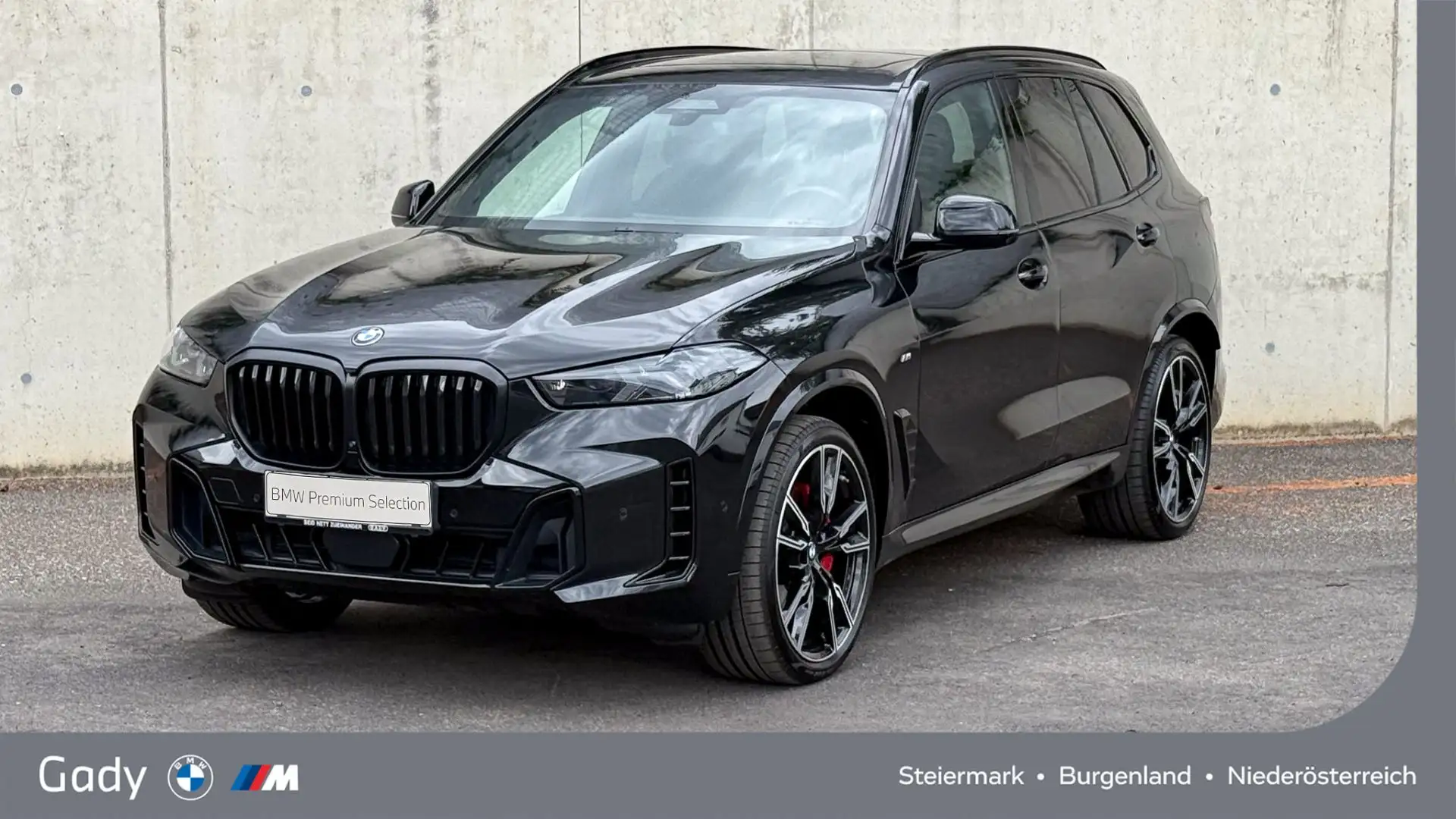BMW X5 xDrive40d M-Sportpaket Pro Schwarz - 1