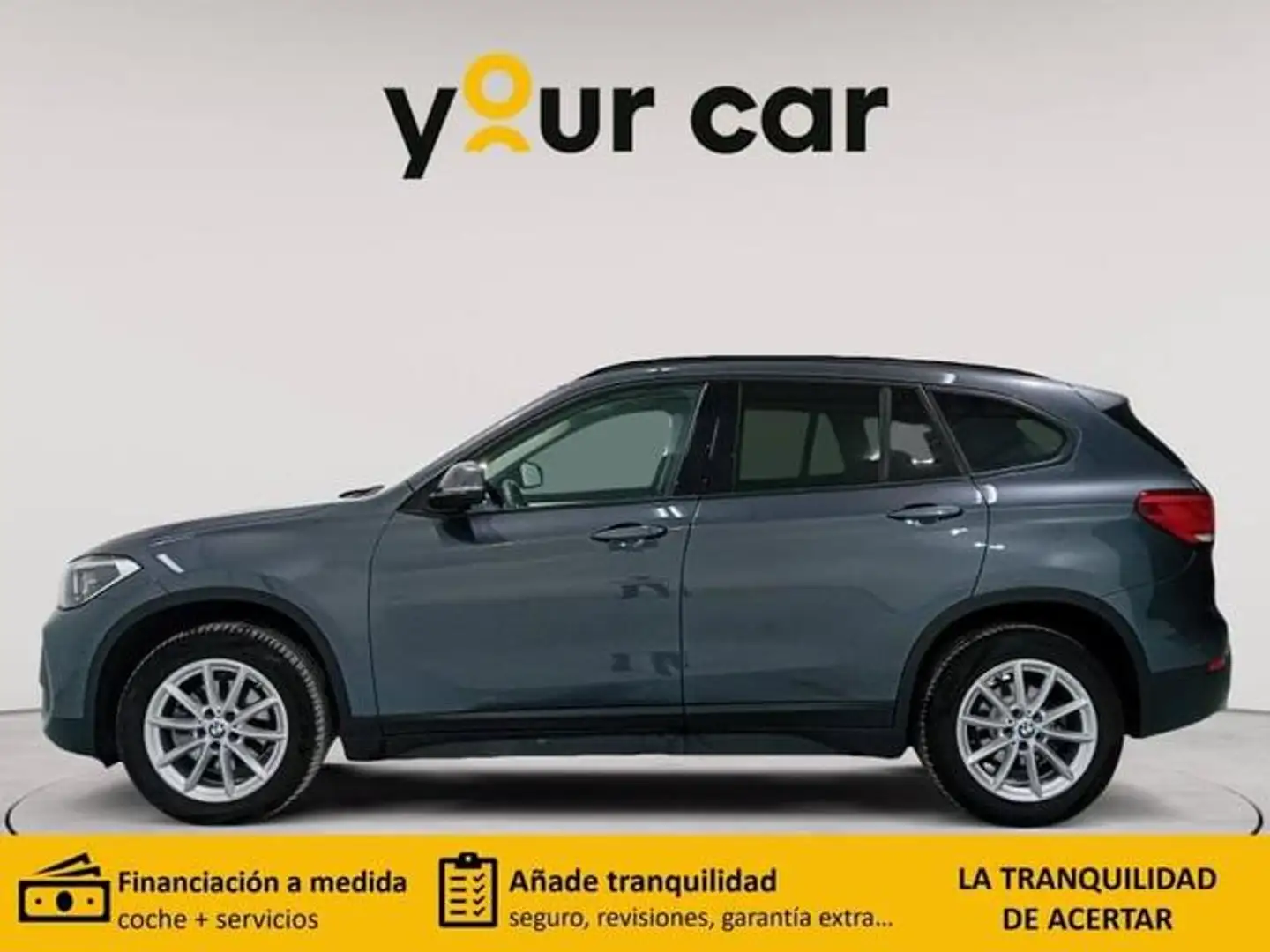 BMW X1 sDrive 18dA Gris - 2
