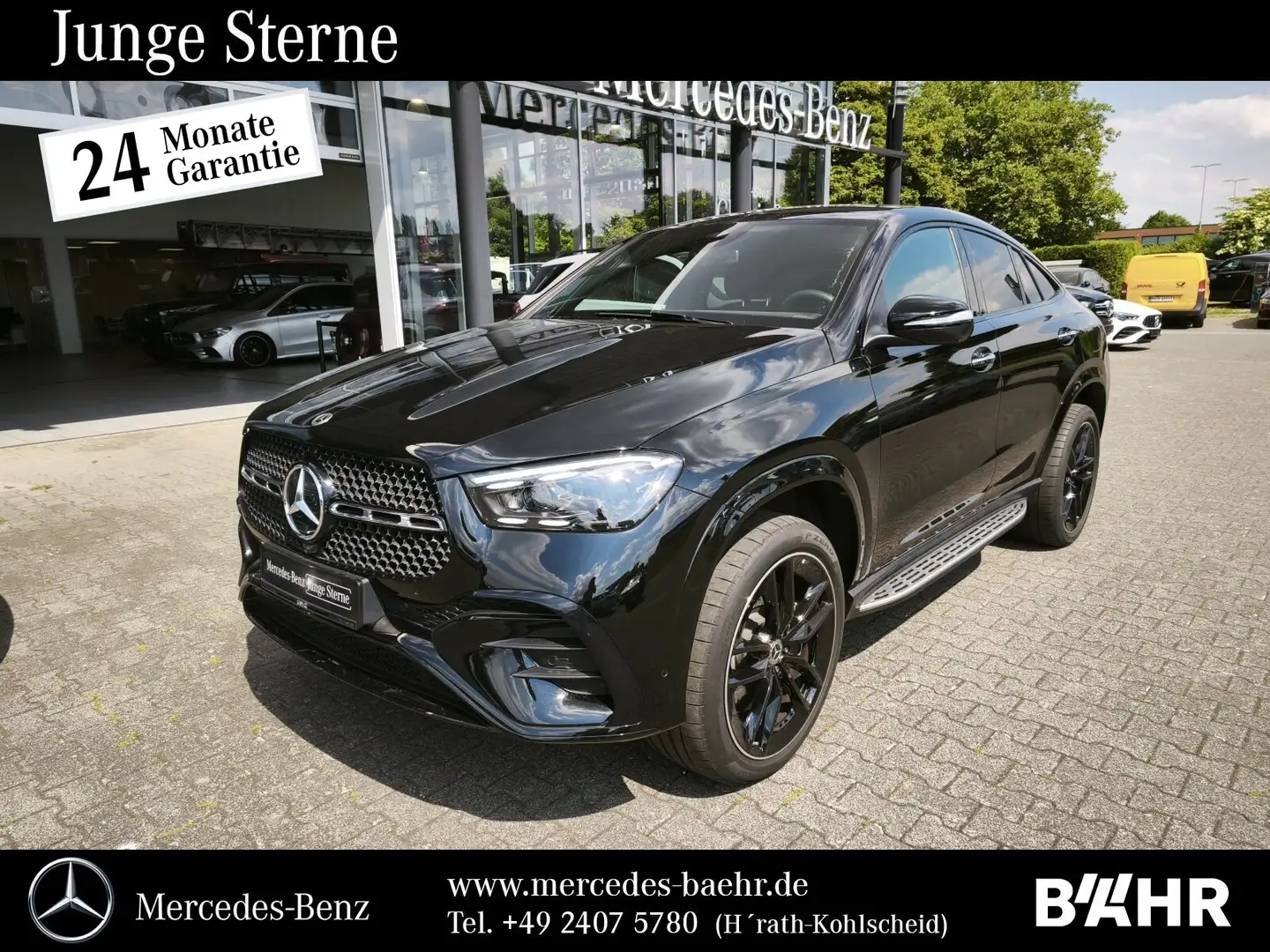Mercedes-Benz GLE 400 GLE 400 e 4M Coupé AMG+Night/Airmatic/Burmester Schwarz - 1