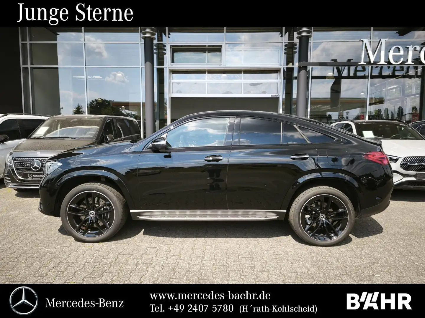 Mercedes-Benz GLE 400 GLE 400 e 4M Coupé AMG+Night/Airmatic/Burmester Schwarz - 2
