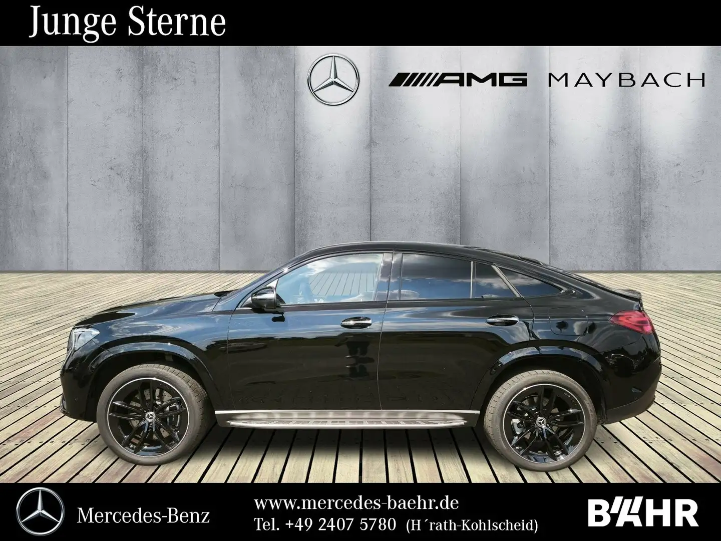 Mercedes-Benz GLE 400 GLE 400 e 4M Coupé AMG+Night/Airmatic/Burmester Noir - 2